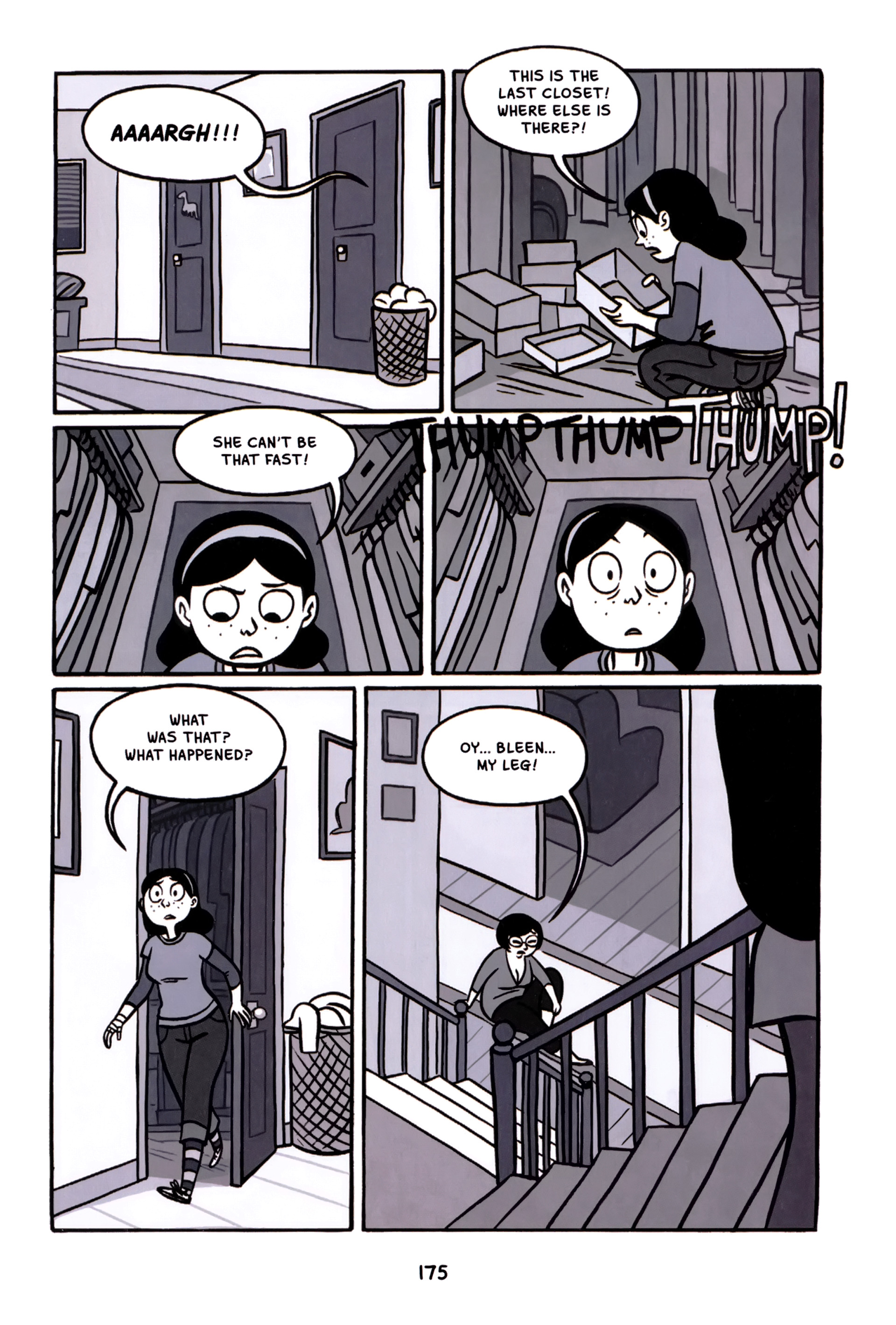 Read online Anya's Ghost comic -  Issue #1 - 176