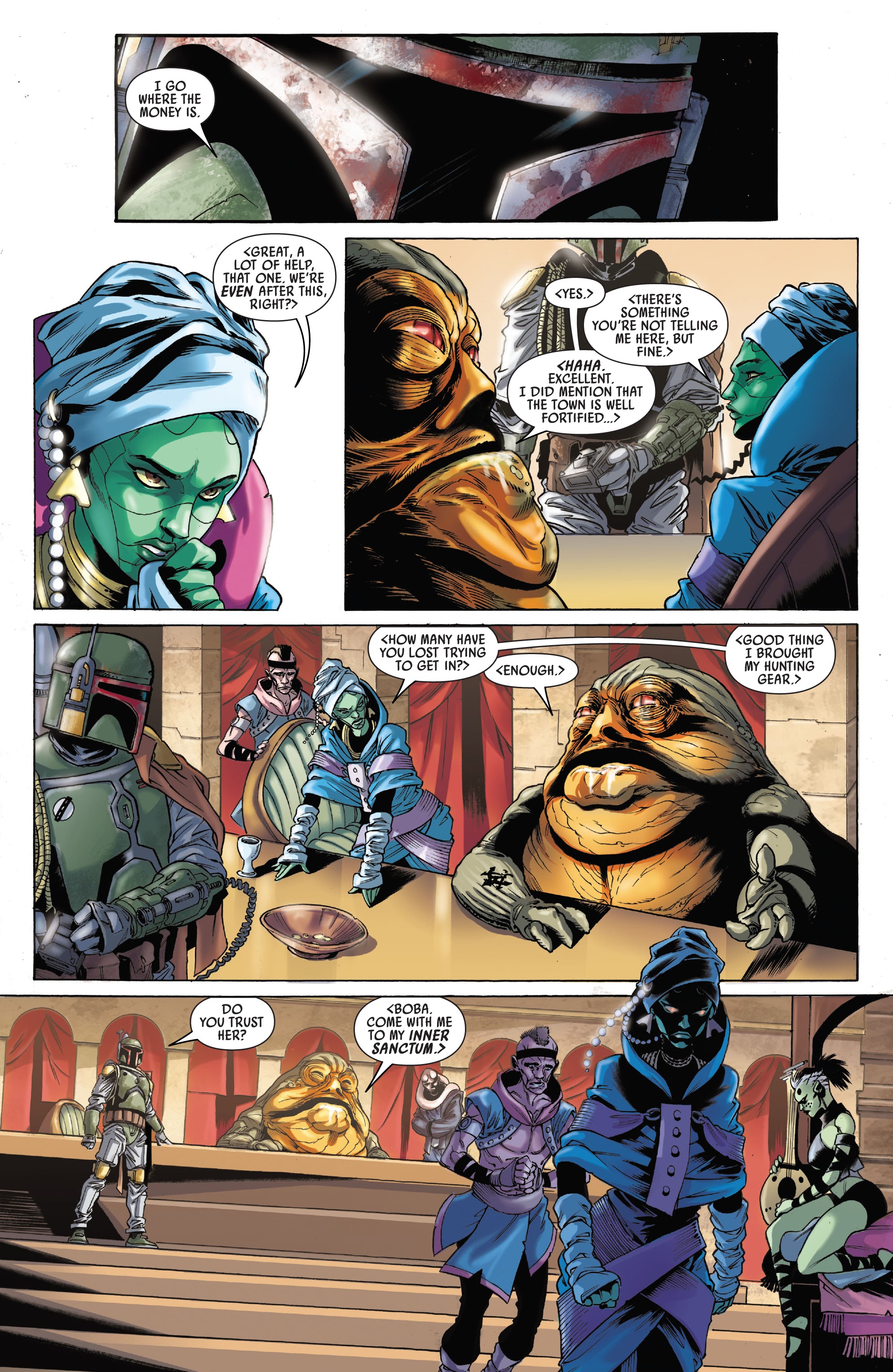 Read online Star Wars: War Of The Bounty Hunters - Jabba The Hutt comic -  Issue # Full - 7