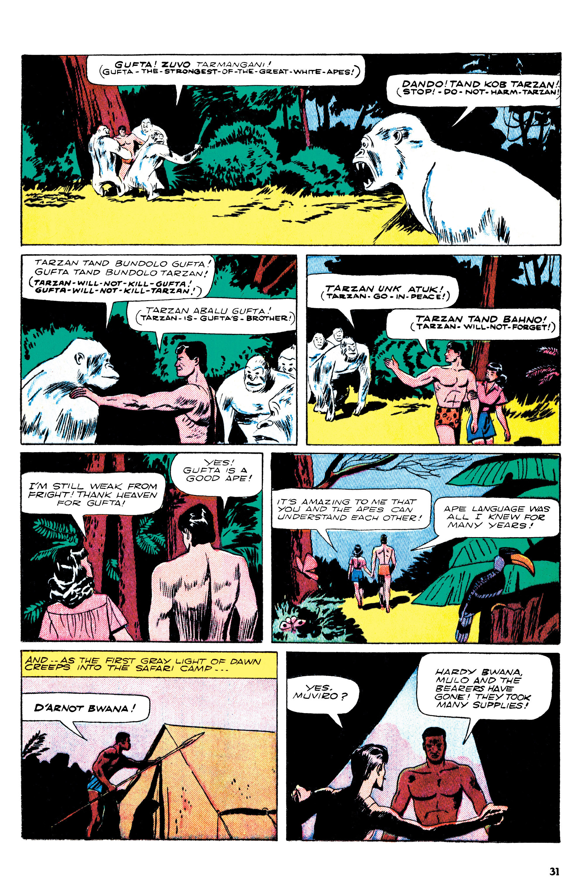 Read online Edgar Rice Burroughs Tarzan: The Jesse Marsh Years Omnibus comic -  Issue # TPB (Part 1) - 32