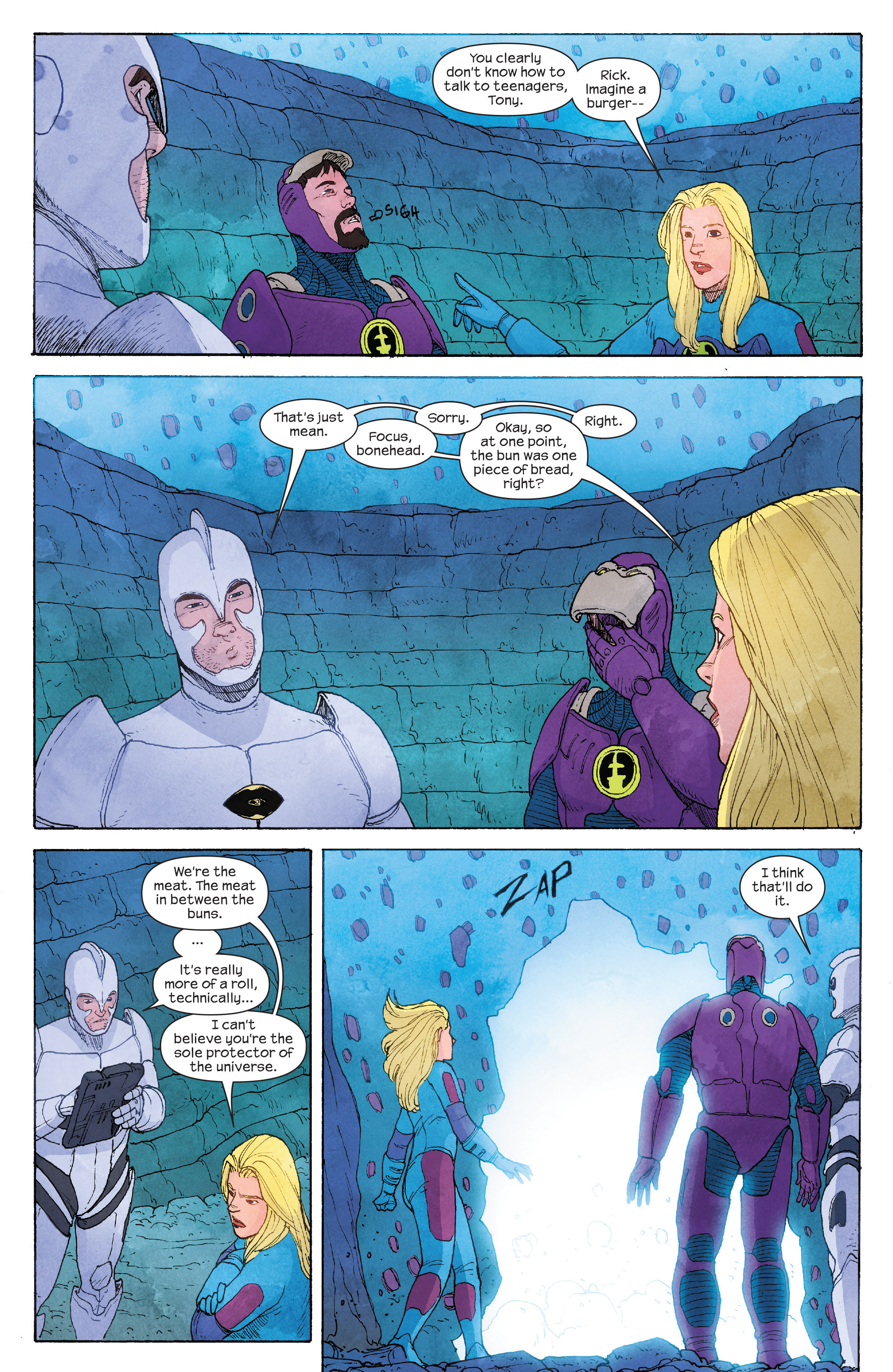 Read online Ultimate FF comic -  Issue #4 - 11