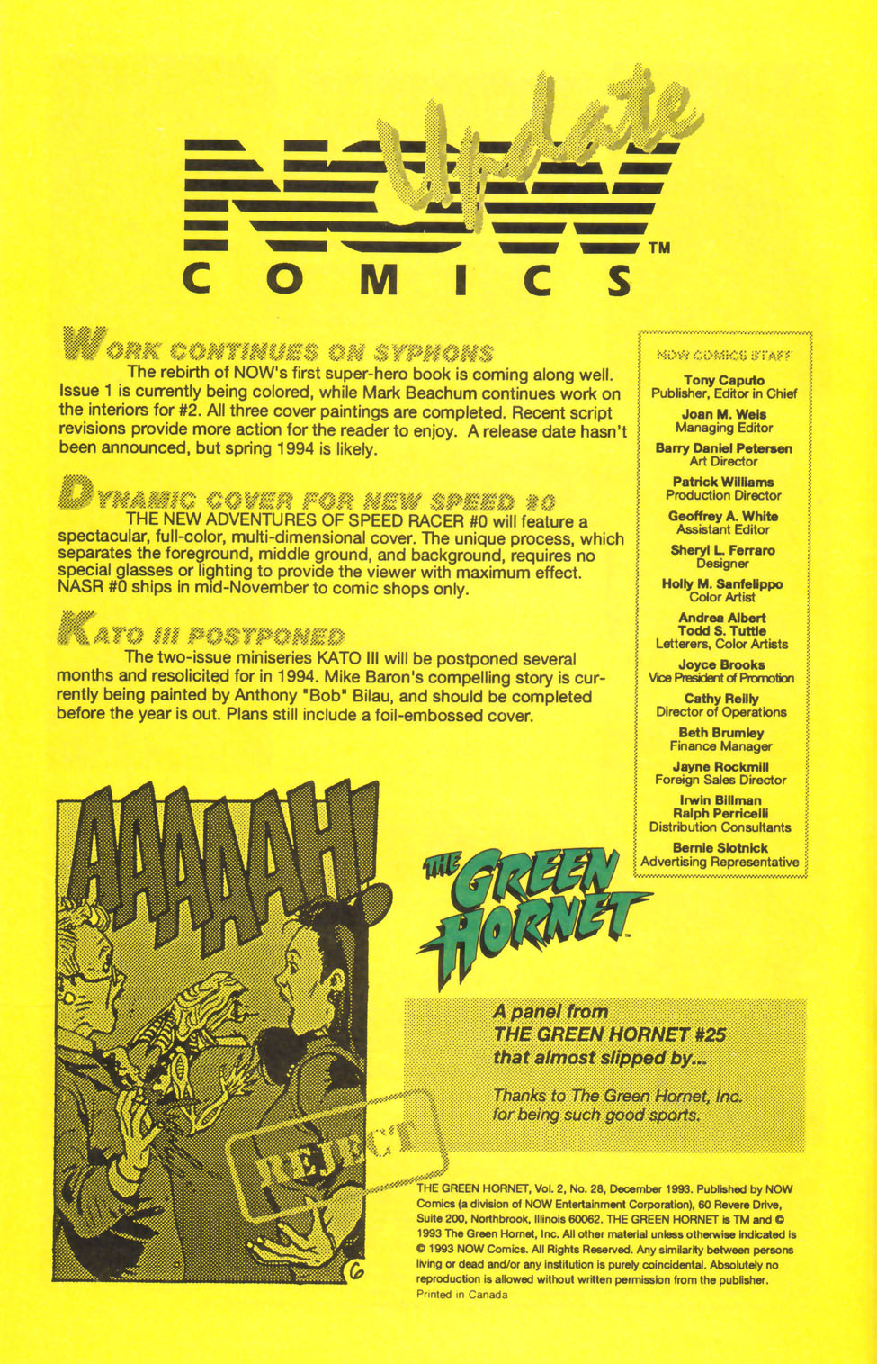 Read online The Green Hornet (1991) comic -  Issue #28 - 23