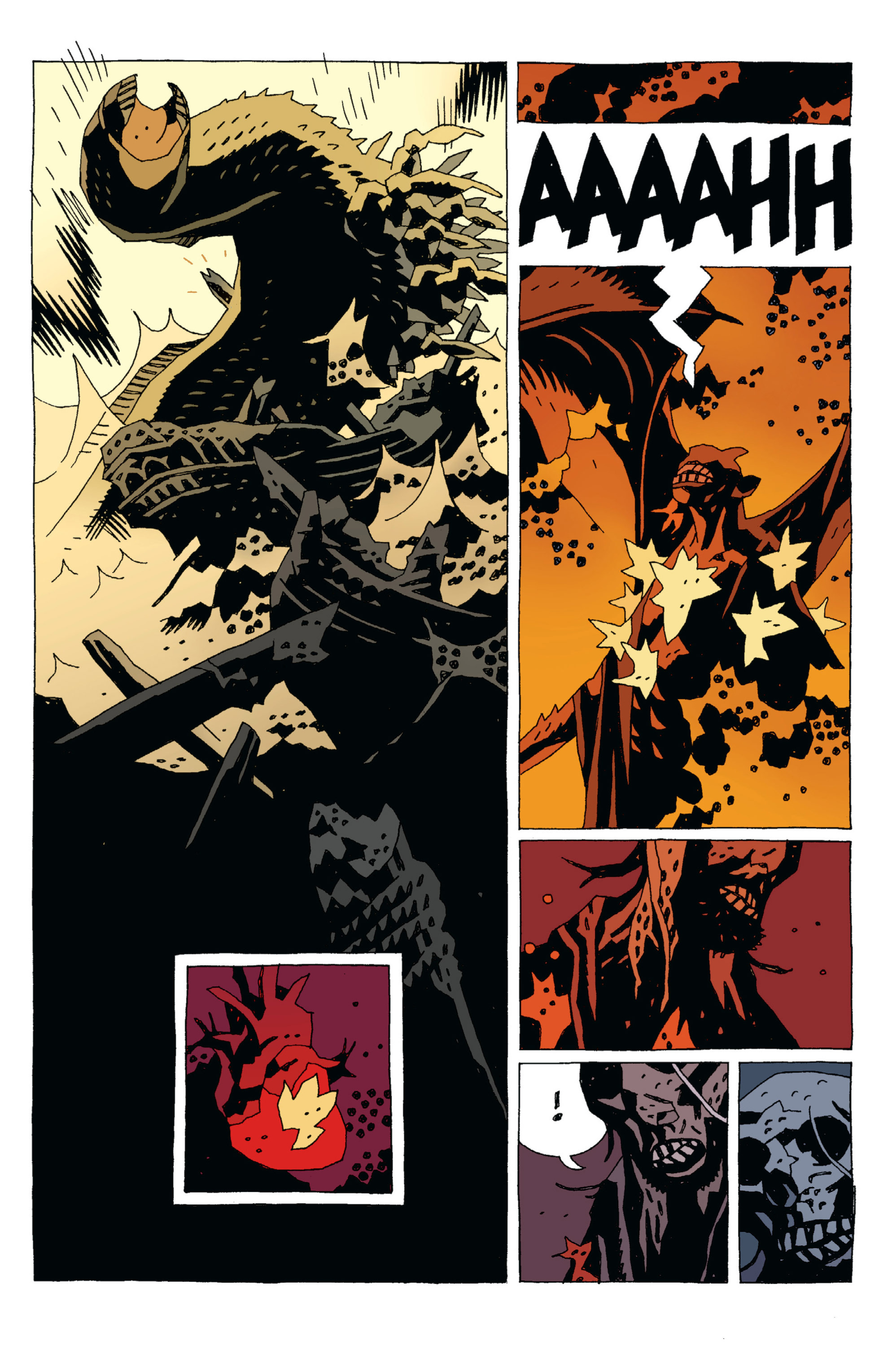Read online Hellboy comic -  Issue #6 - 121