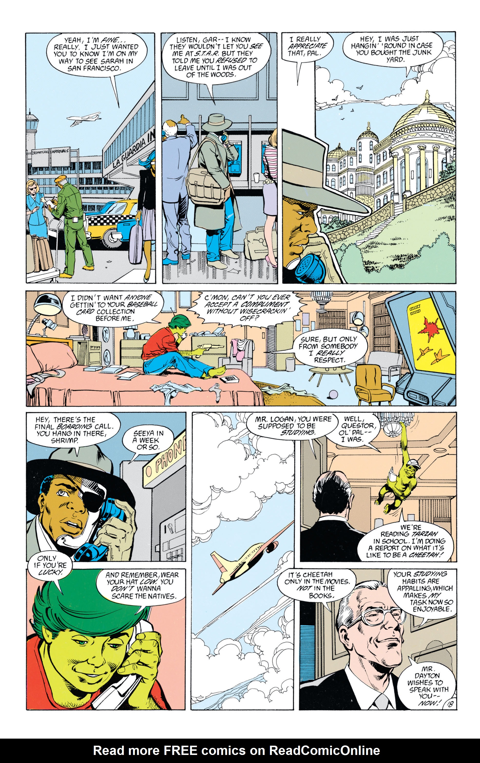 Read online The New Titans (1988) comic -  Issue #55 - 19