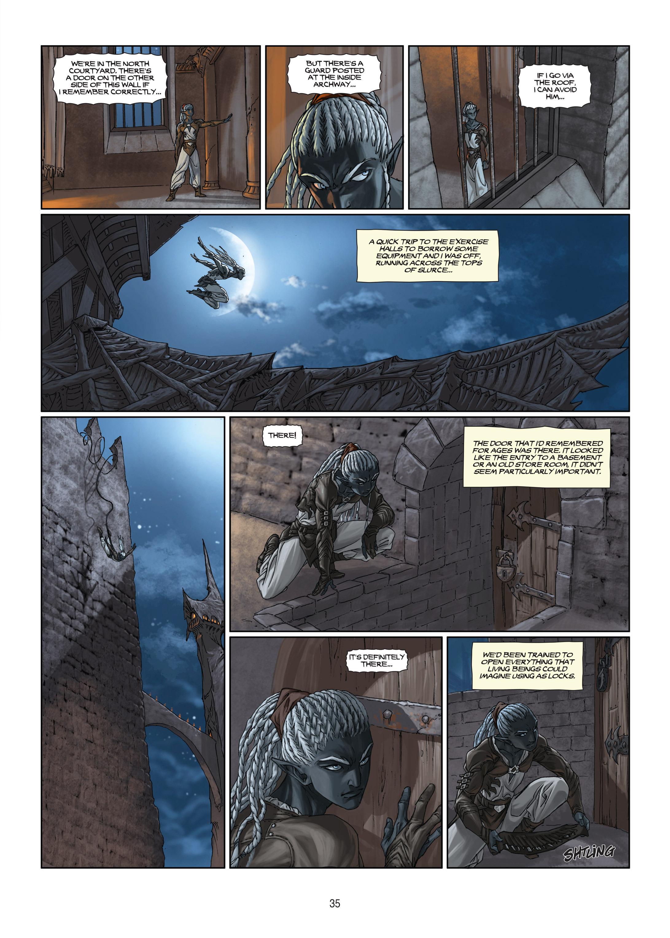 Read online Elves comic -  Issue #5 - 35