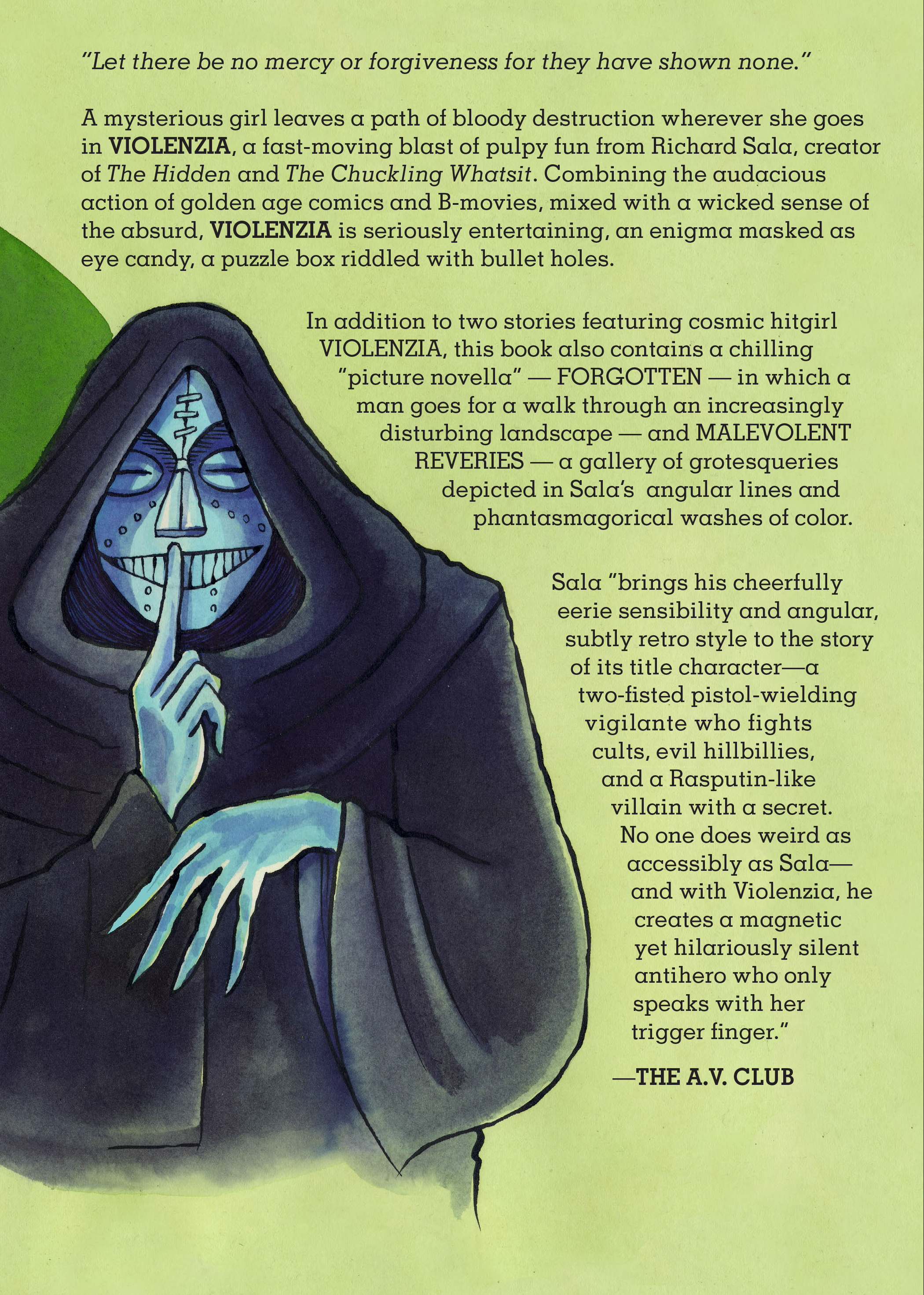 Read online Violenzia and Other Deadly Amusements comic -  Issue # TPB - 146