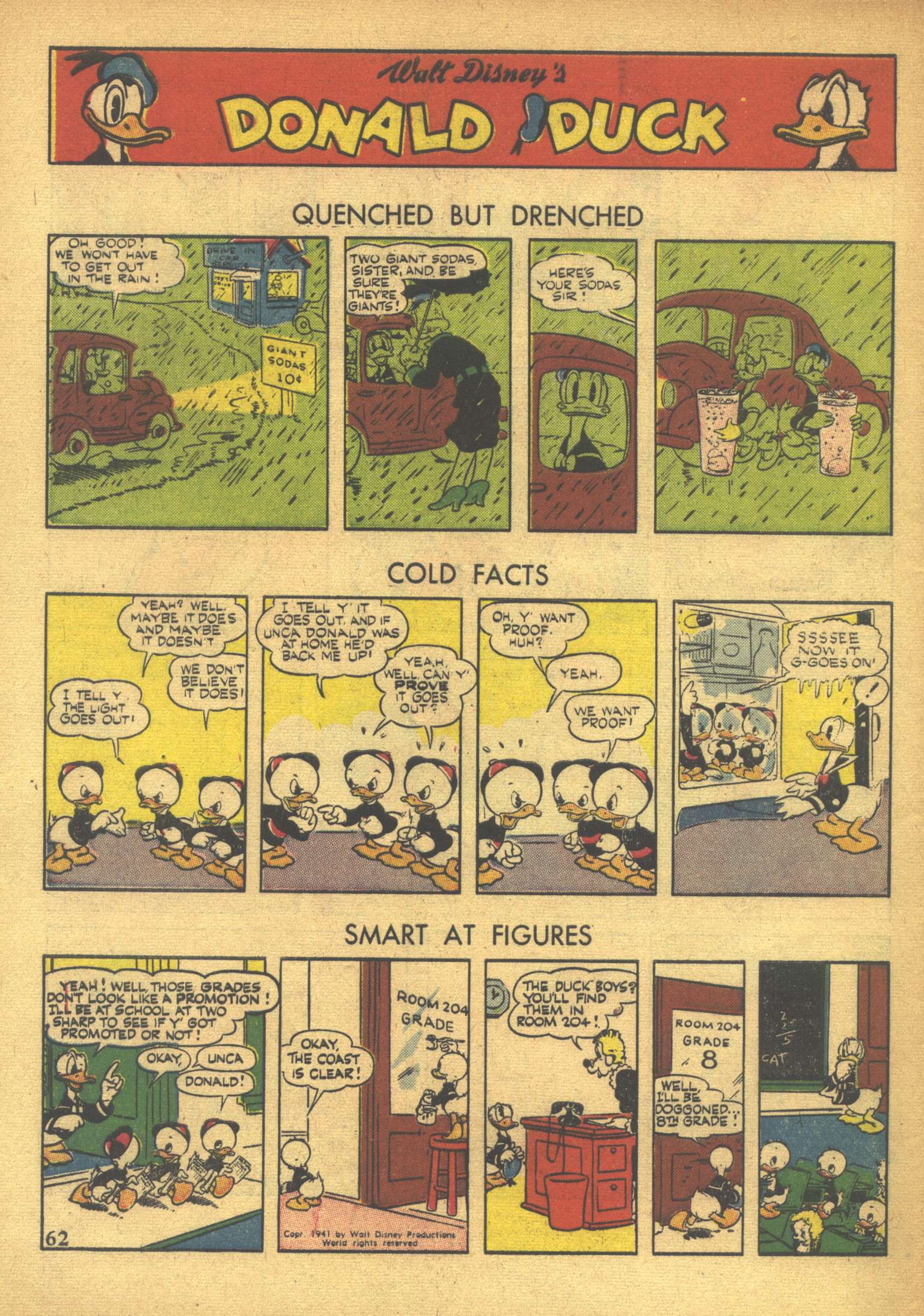 Read online Walt Disney's Comics and Stories comic -  Issue #30 - 64