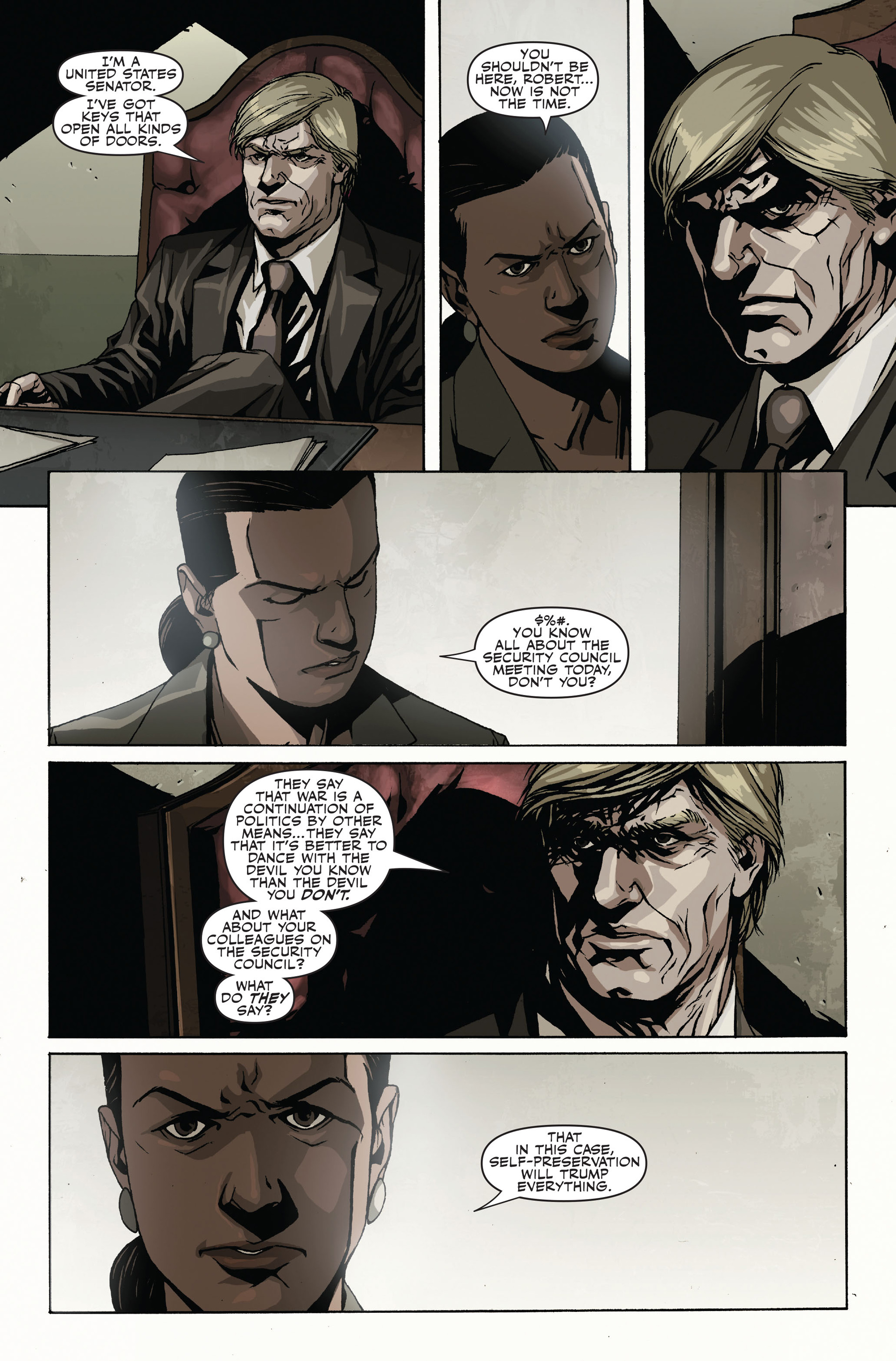 Read online Secret Warriors comic -  Issue #19 - 20