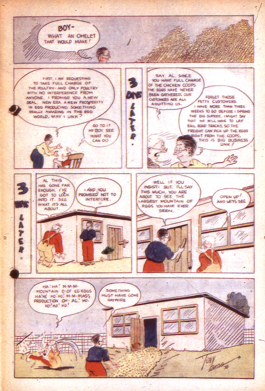 Read online Funny Pages comic -  Issue #6 - 10