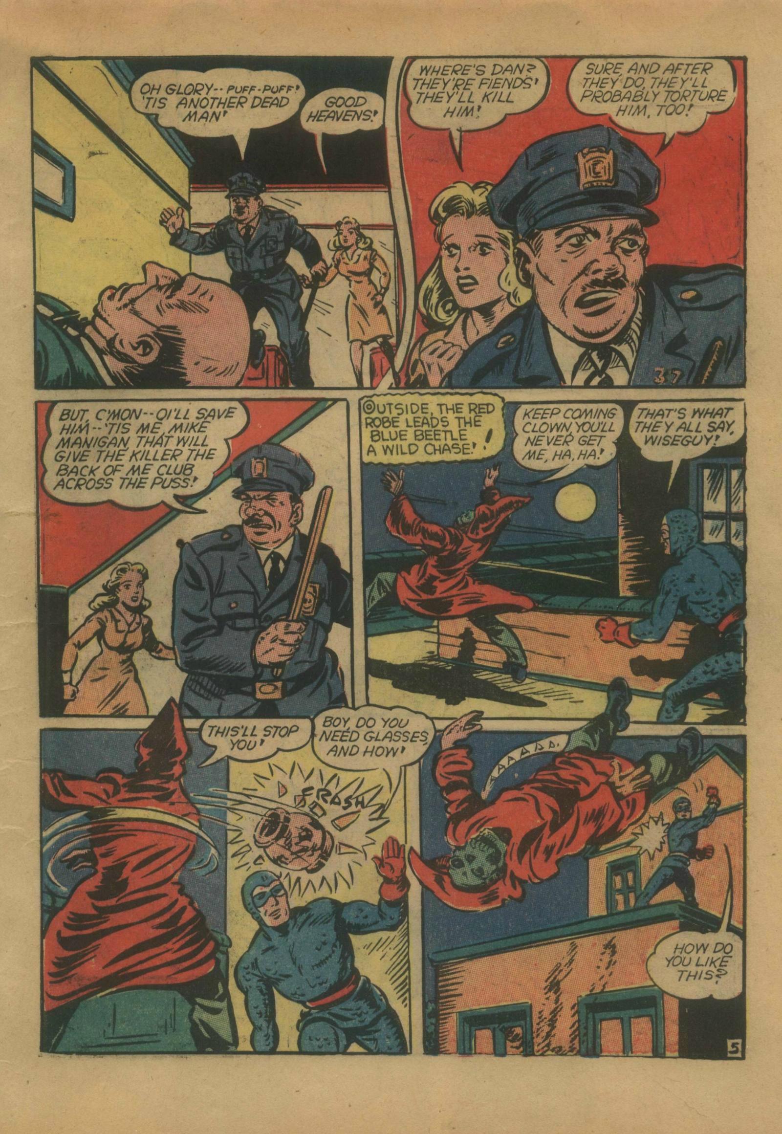 Read online The Blue Beetle comic -  Issue #14 - 7