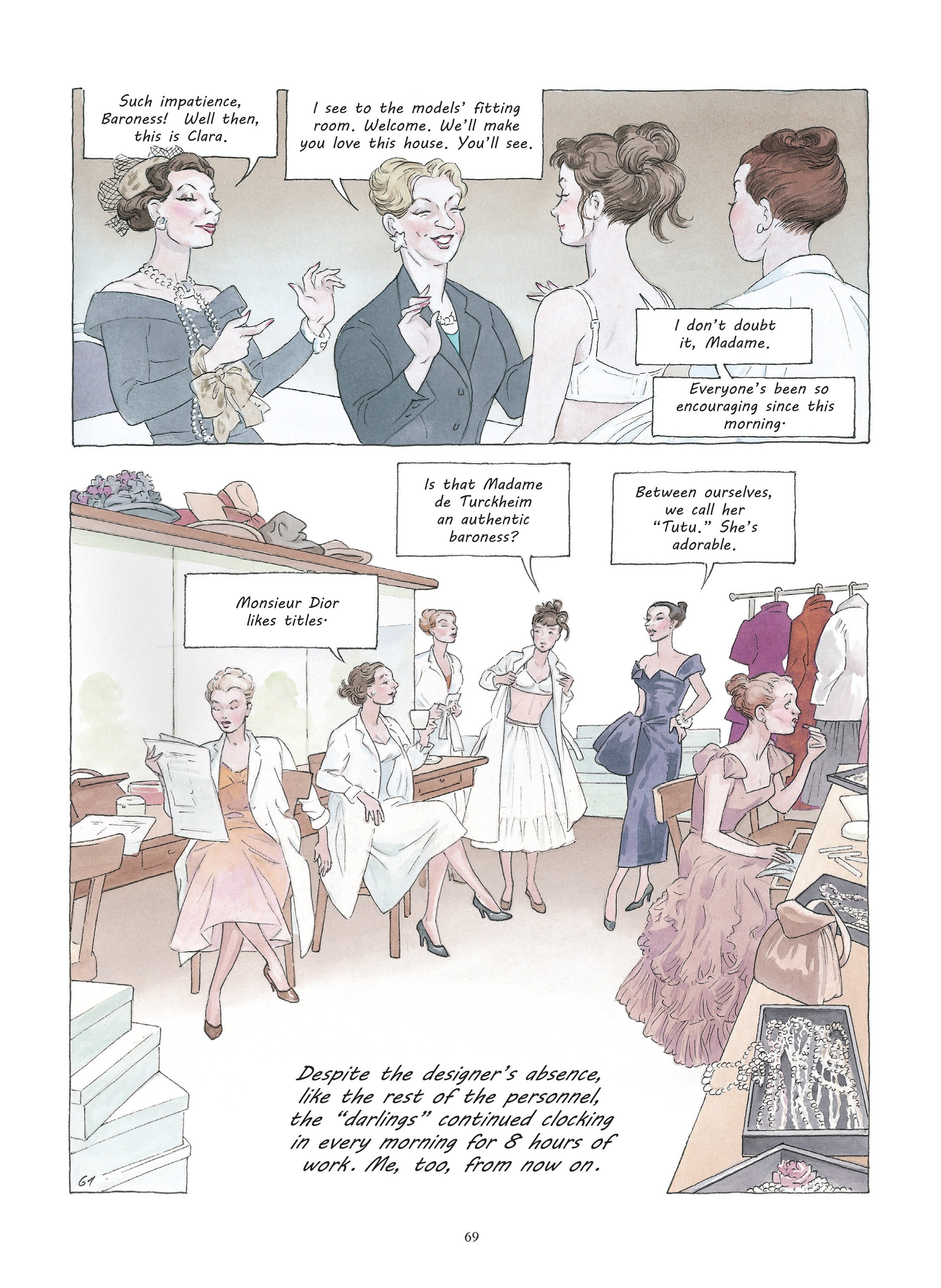 Read online Girl In Dior comic -  Issue # TPB - 68