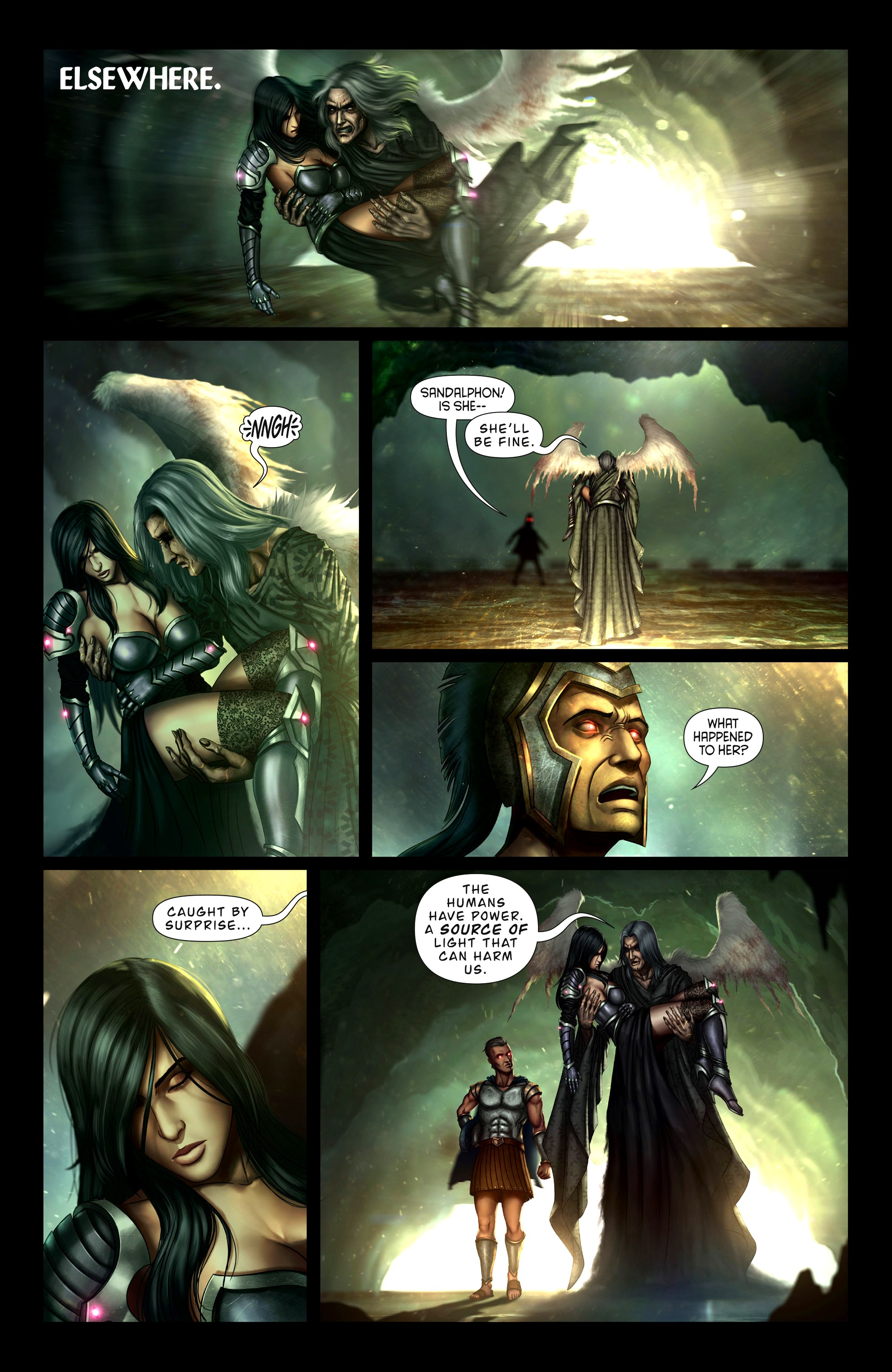 Read online Knights of the Golden Sun comic -  Issue #3 - 15