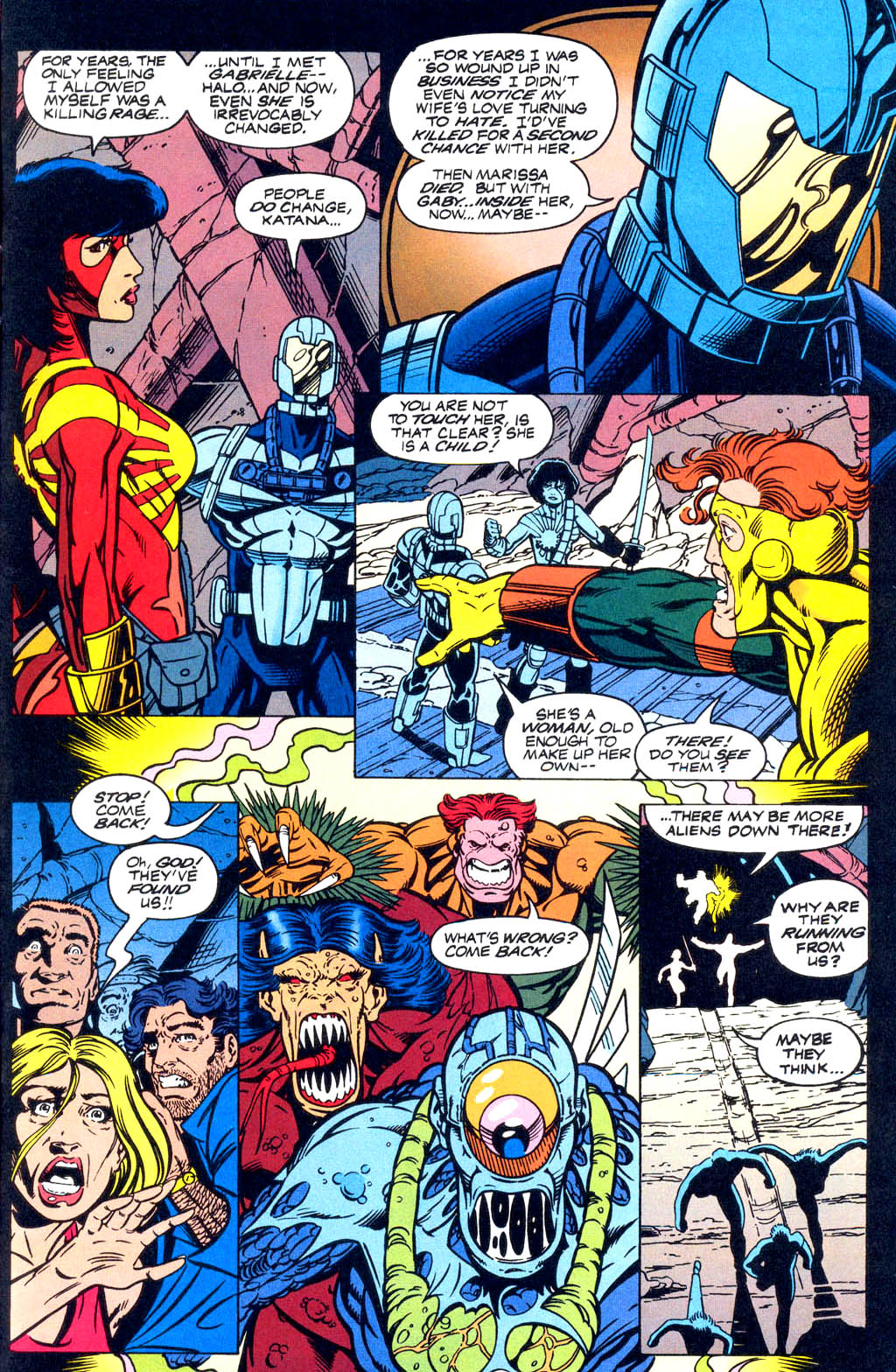 Read online Outsiders (1993) comic -  Issue #12 - 10