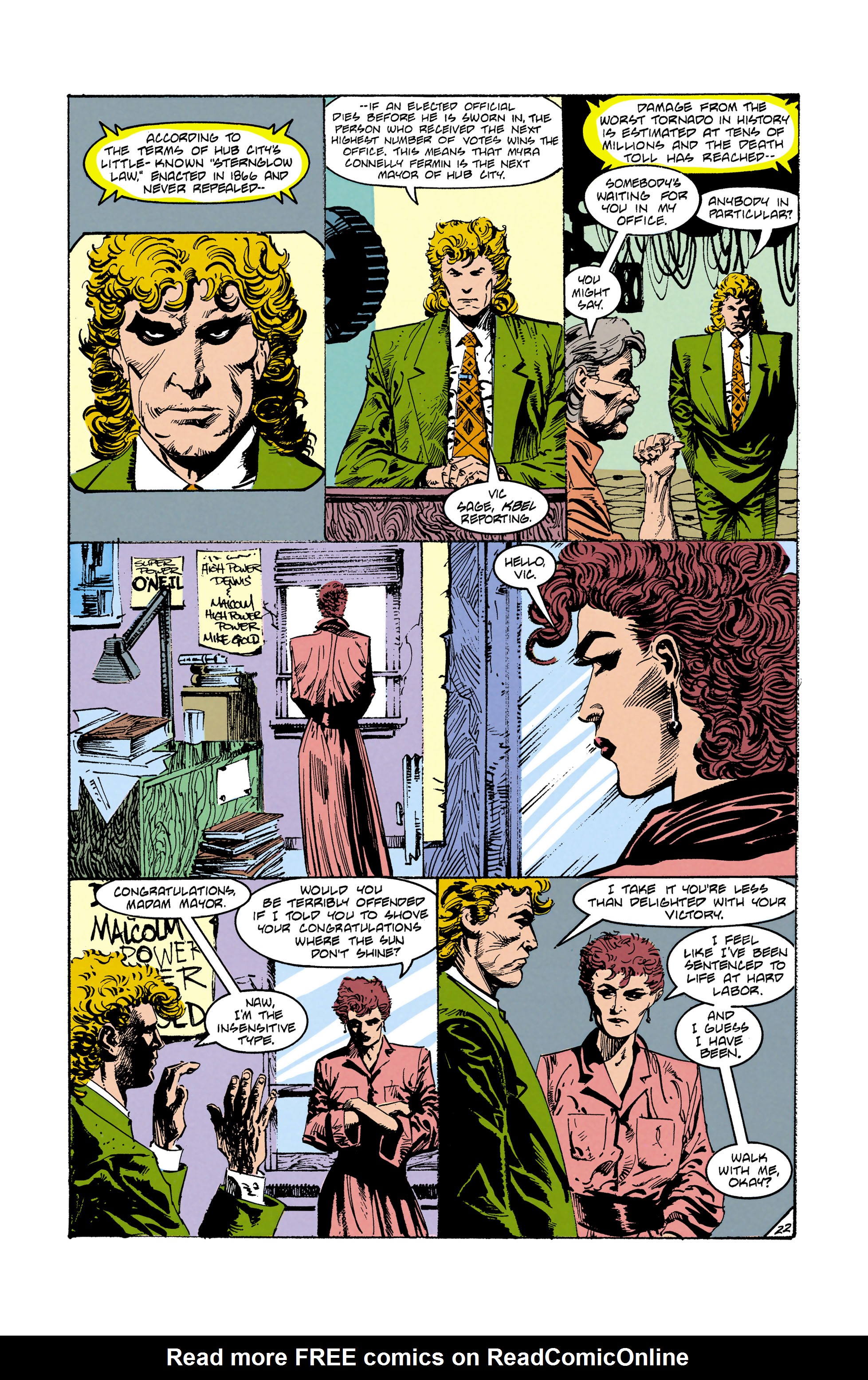 Read online The Question (1987) comic -  Issue #24 - 23