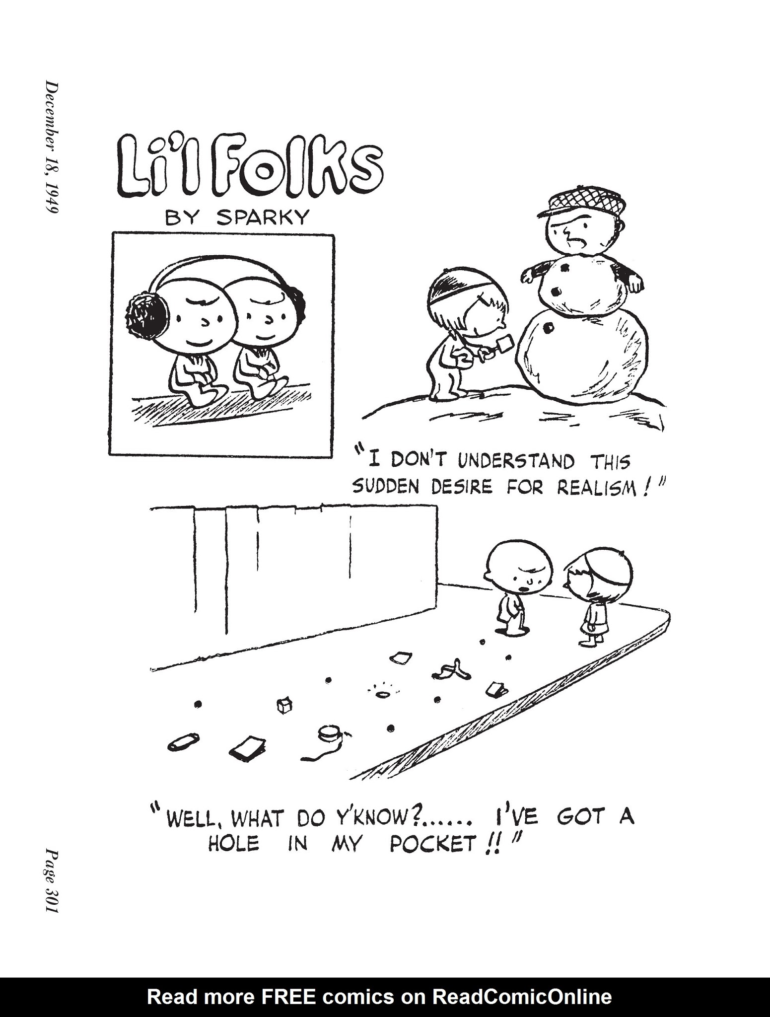 Read online The Complete Peanuts comic -  Issue # TPB 25 - 310