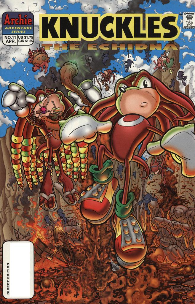 Read online Knuckles the Echidna comic -  Issue #11 - 1
