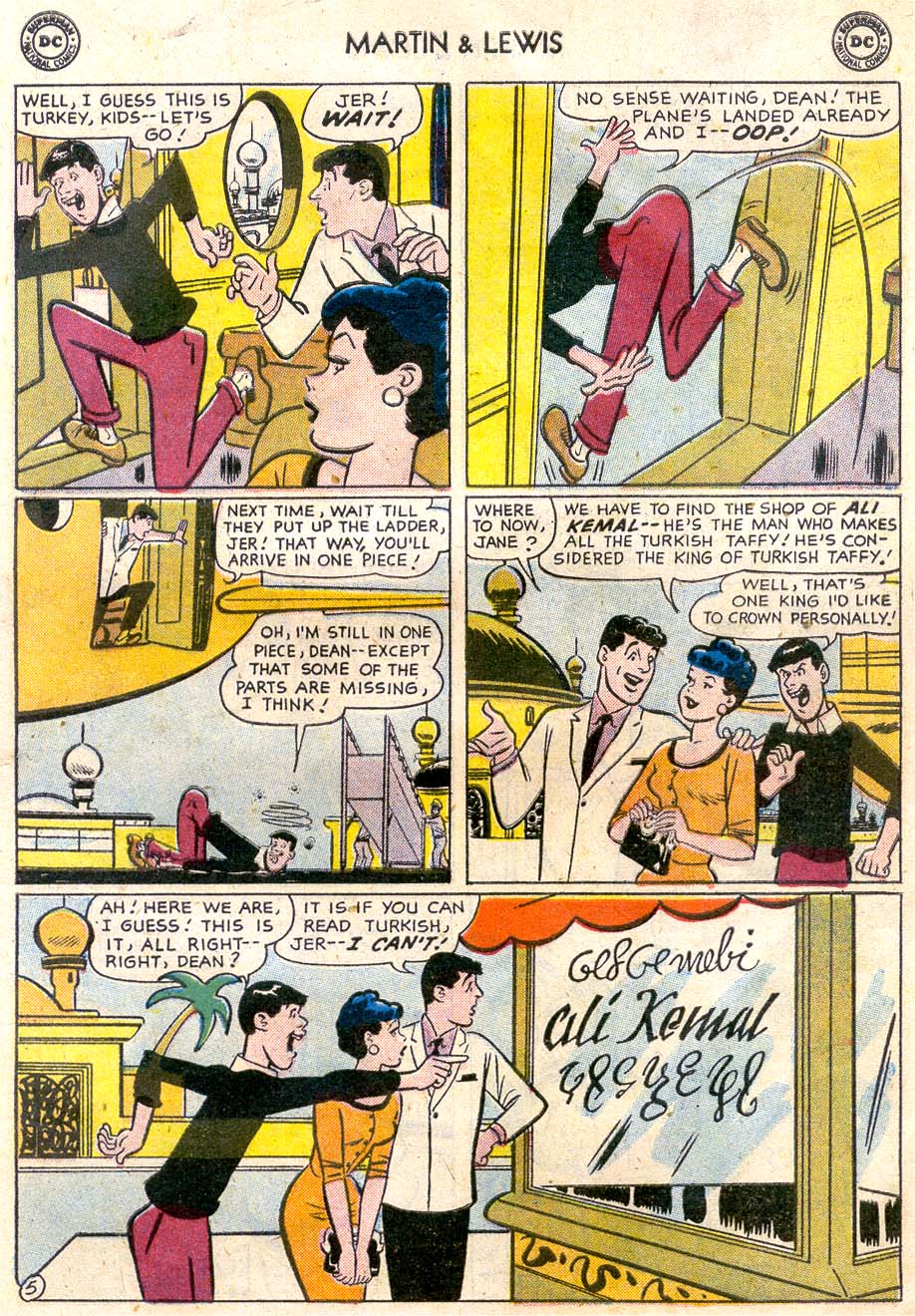 Read online The Adventures of Dean Martin and Jerry Lewis comic -  Issue #38 - 7