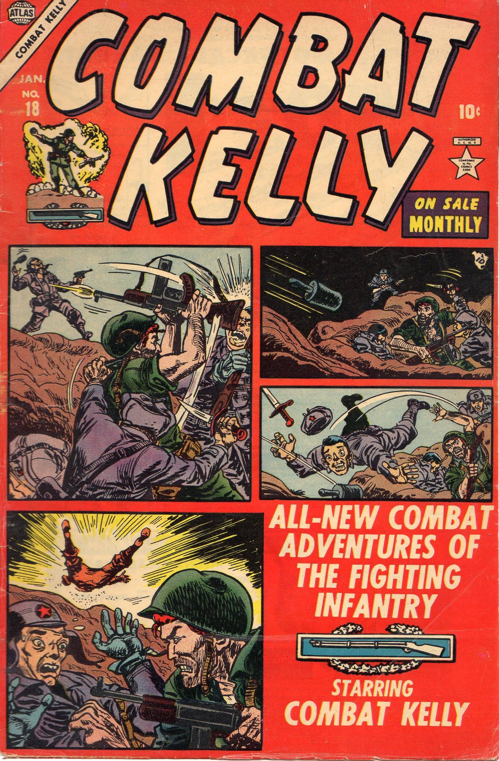 Read online Combat Kelly (1951) comic -  Issue #18 - 1