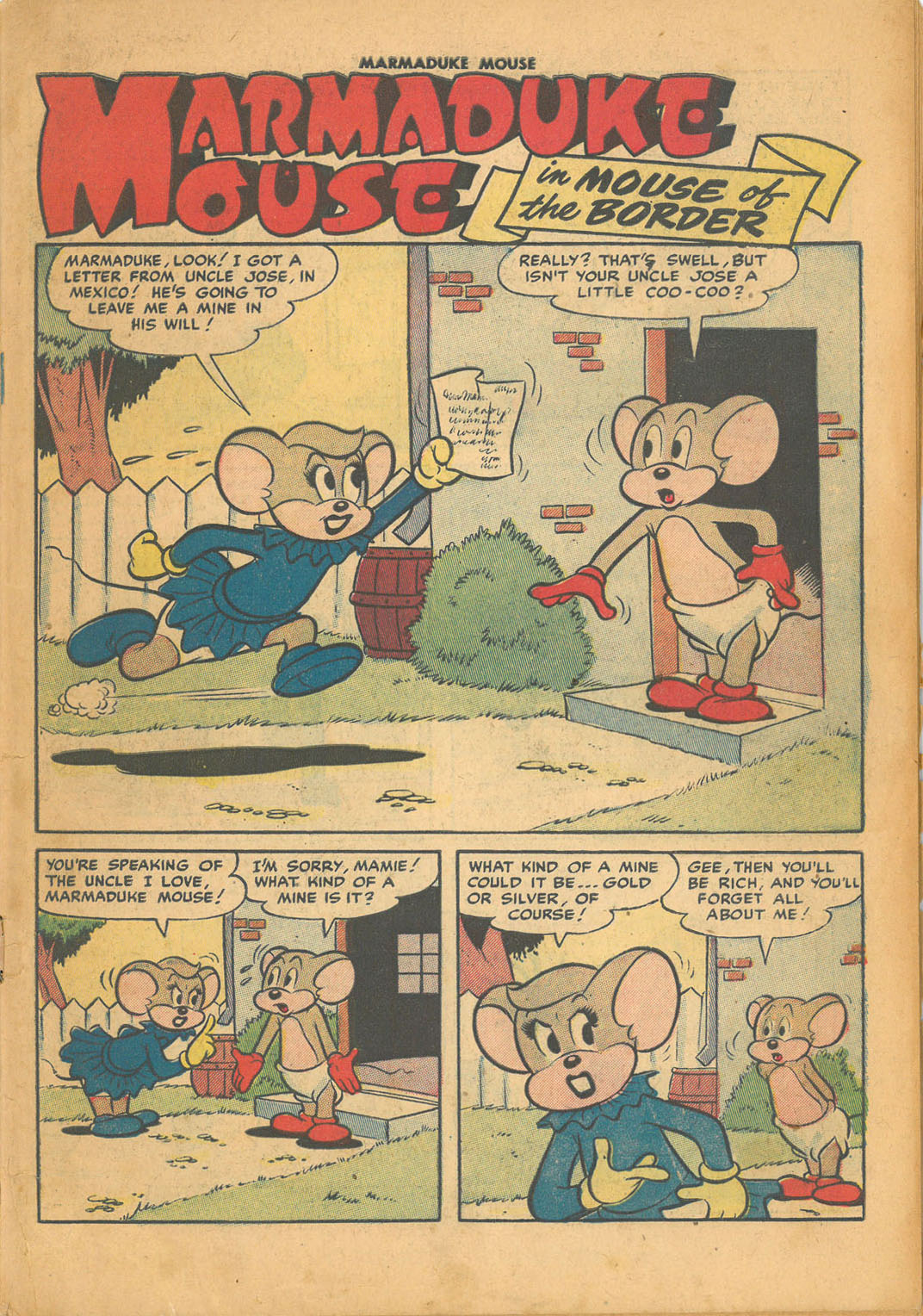 Read online Marmaduke Mouse comic -  Issue #44 - 3