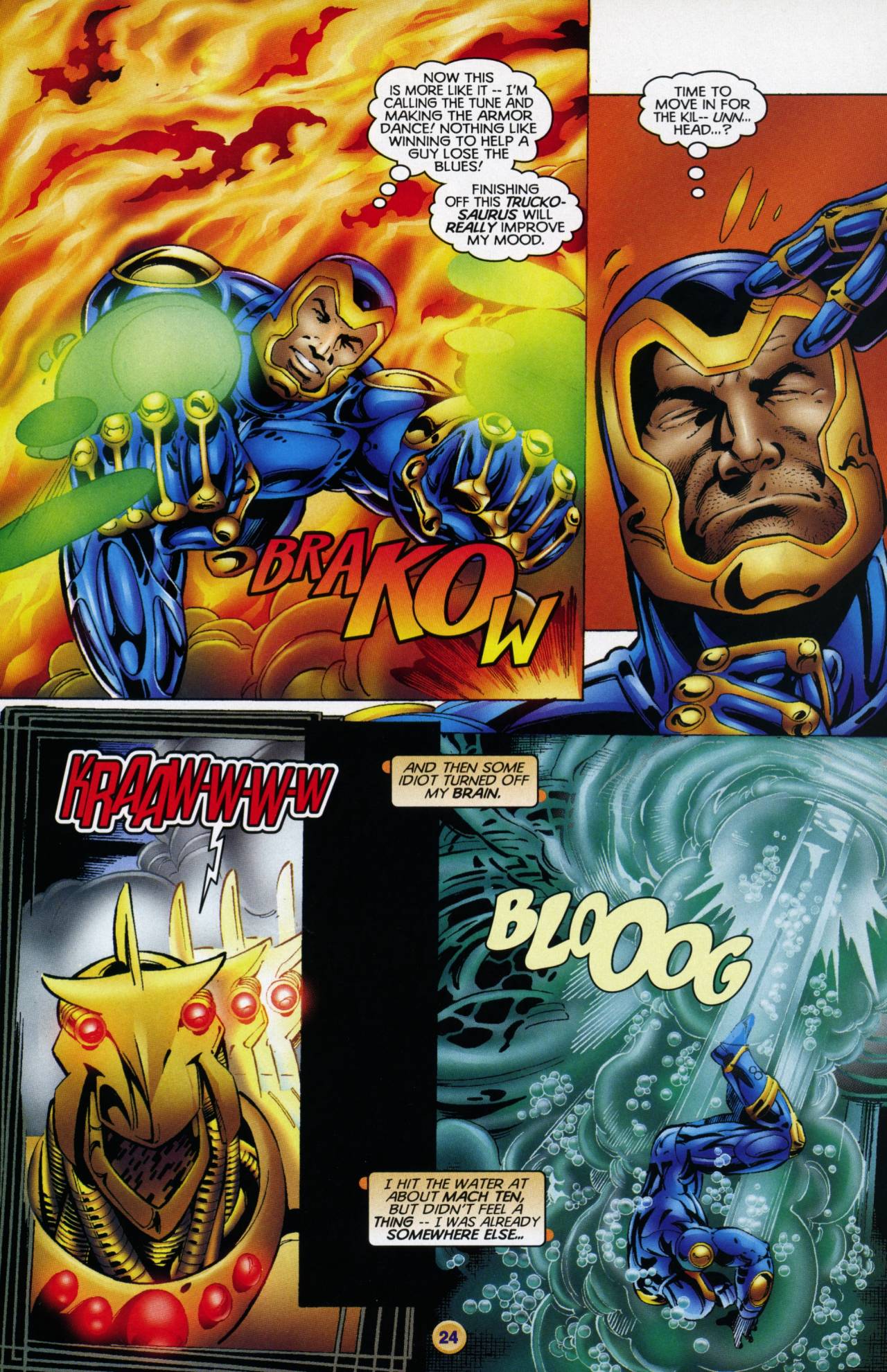 Read online X-O Manowar (1996) comic -  Issue #8 - 20