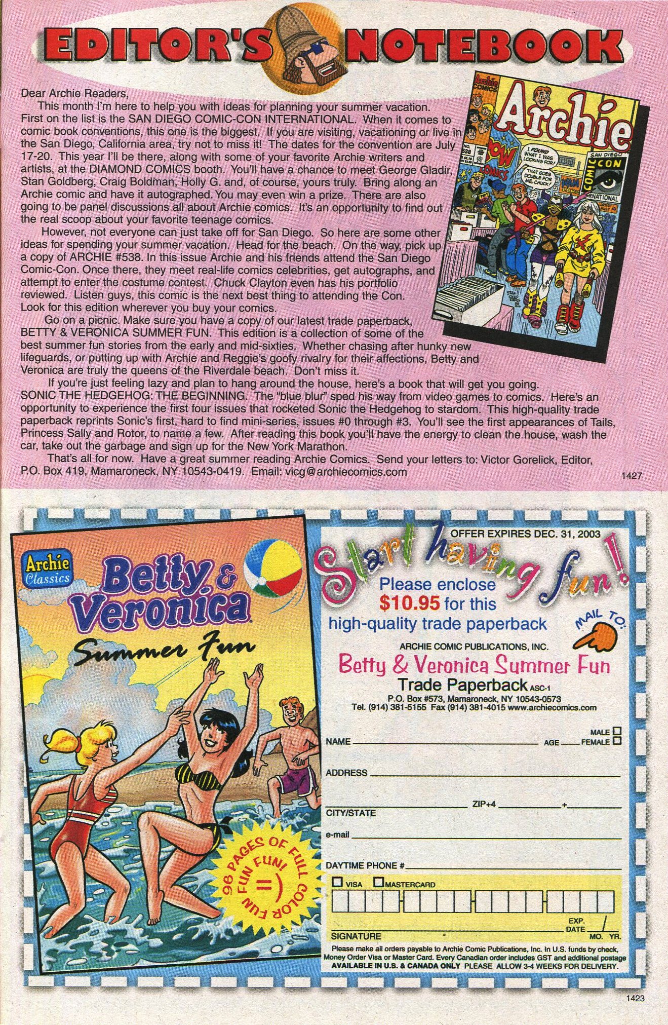 Read online Archie & Friends (1992) comic -  Issue #72 - 19