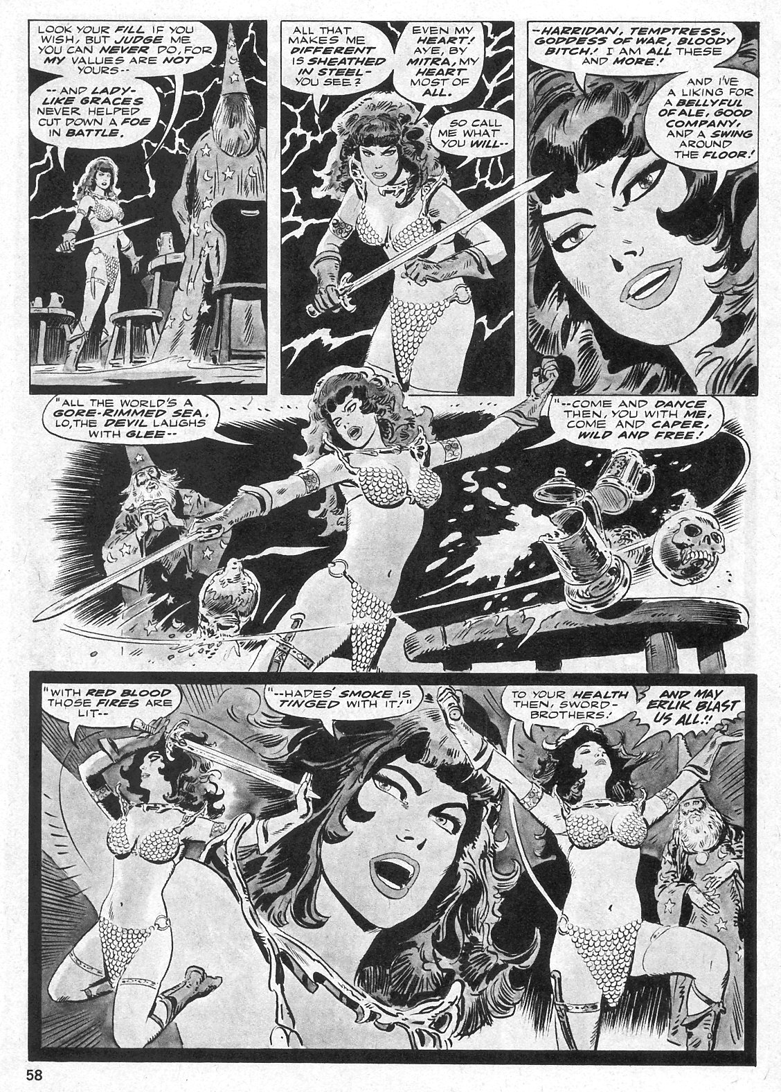 The Savage Sword Of Conan issue 29 - Page 58