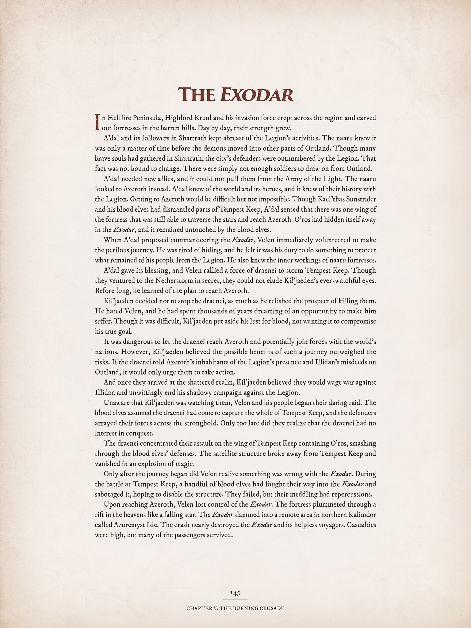 Read online World of Warcraft Chronicle Vol. 3 comic -  Issue # Full - 142