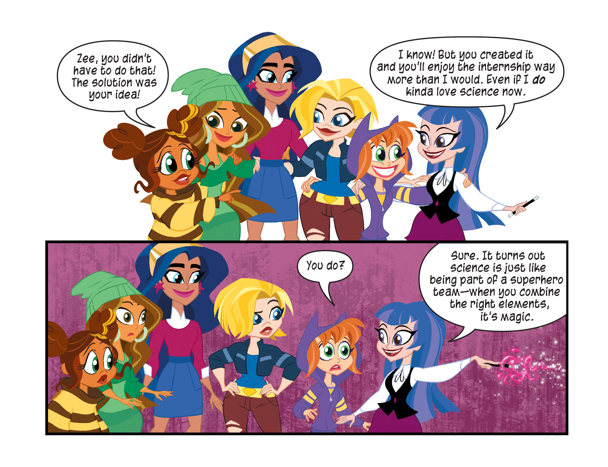 Read online DC Super Hero Girls: Weird Science comic -  Issue #14 - 22