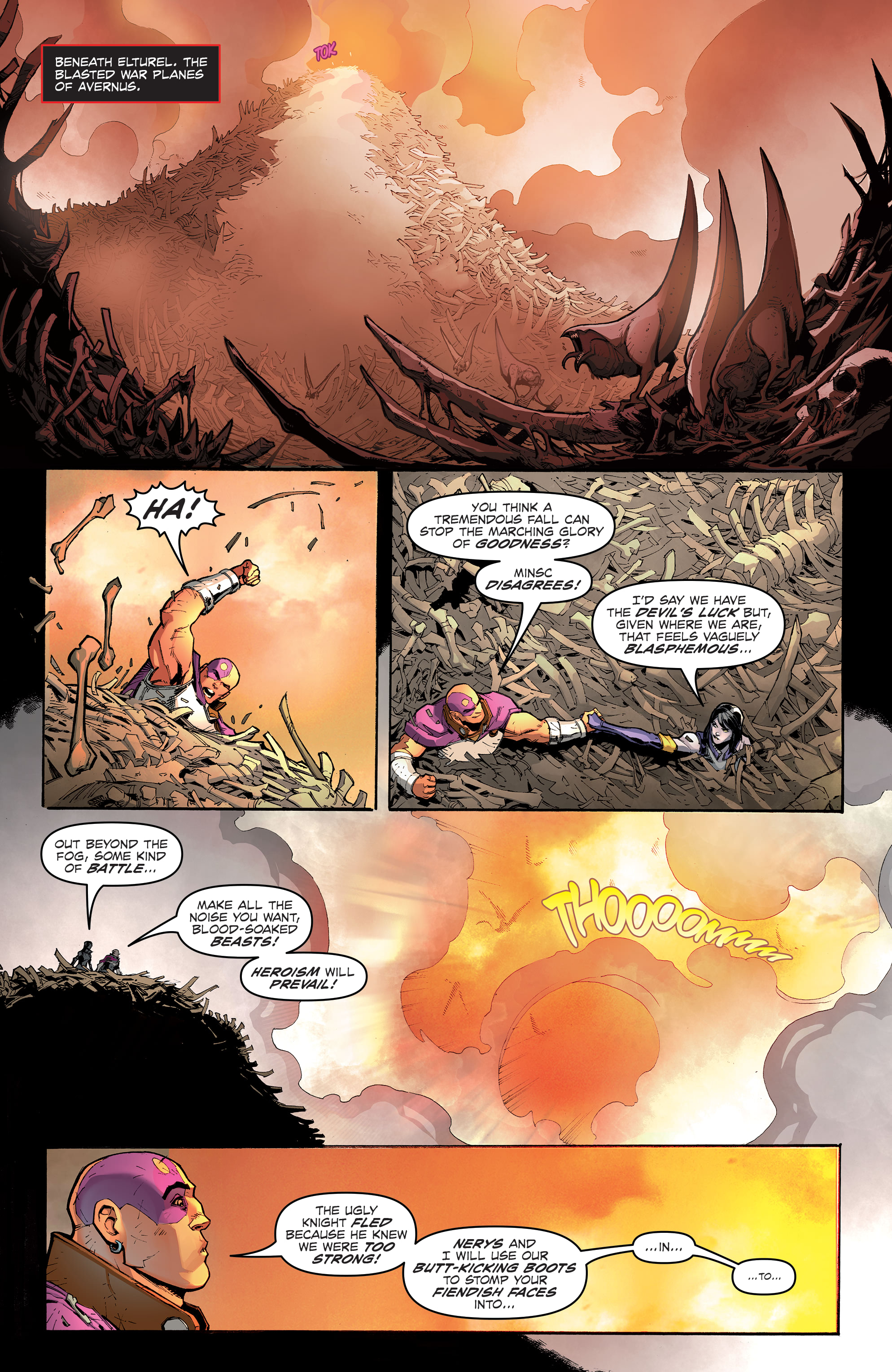 Read online Dungeons & Dragons: Infernal Tides comic -  Issue #4 - 7