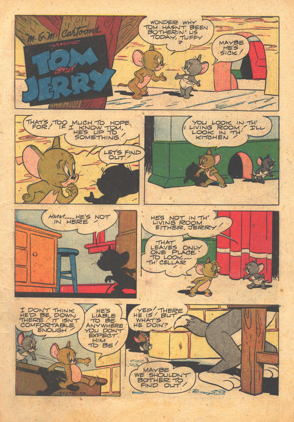 Read online Tom & Jerry Comics comic -  Issue #80 - 3