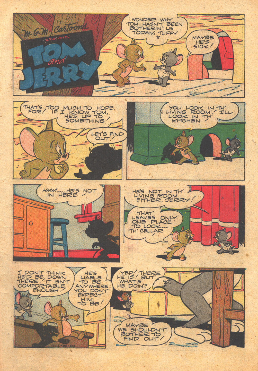 Read online Tom & Jerry Comics comic -  Issue #80 - 3