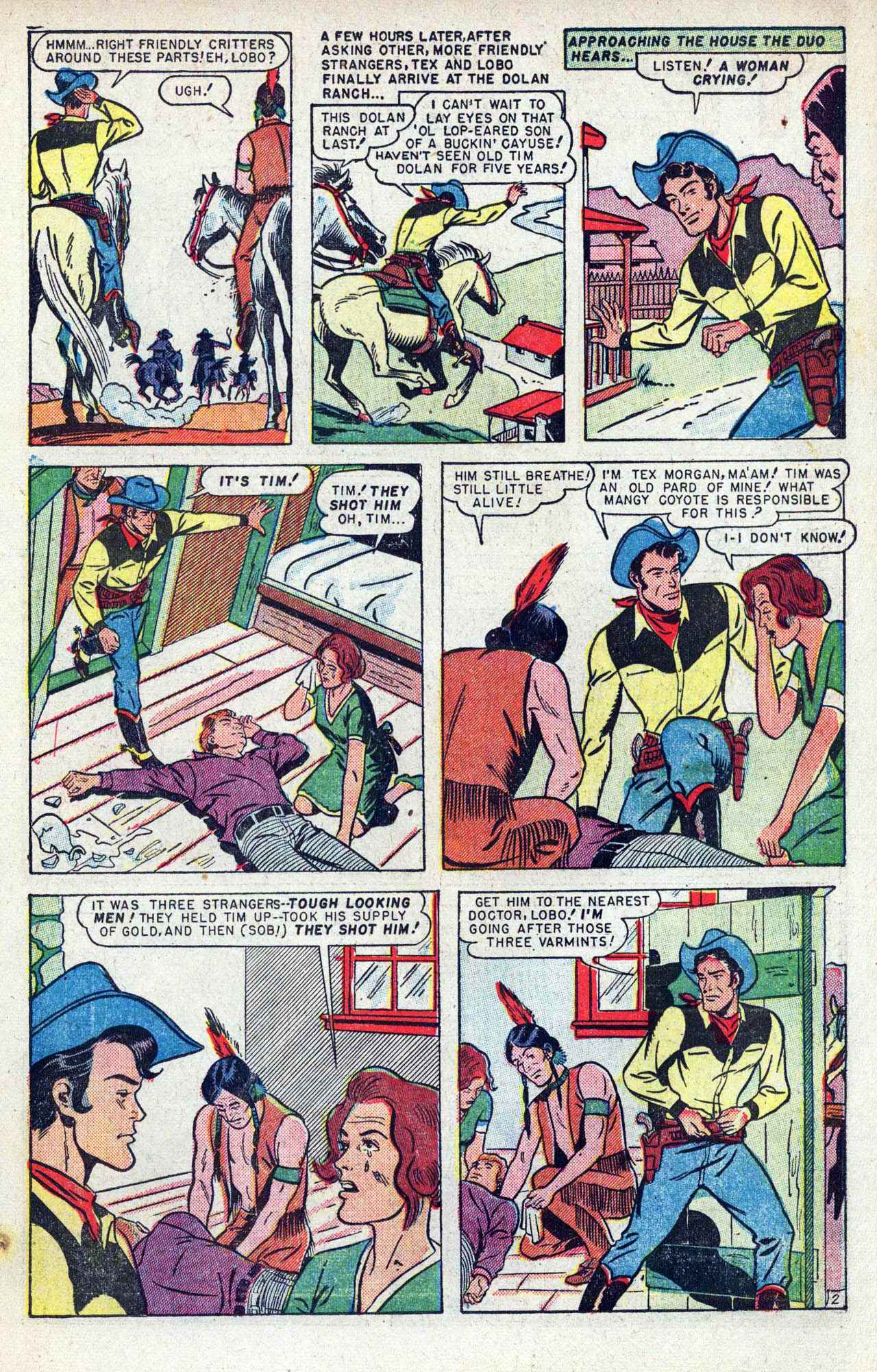 Read online Tex Morgan comic -  Issue #2 - 15