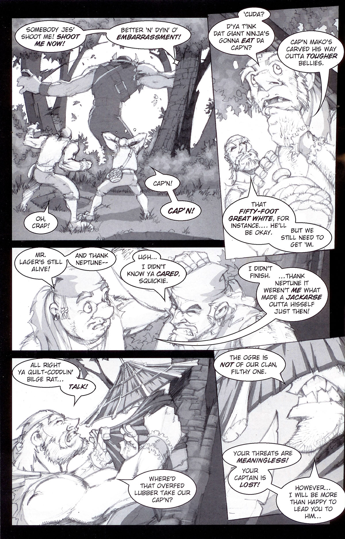 Read online Pirates vs. Ninjas comic -  Issue #2 - 20
