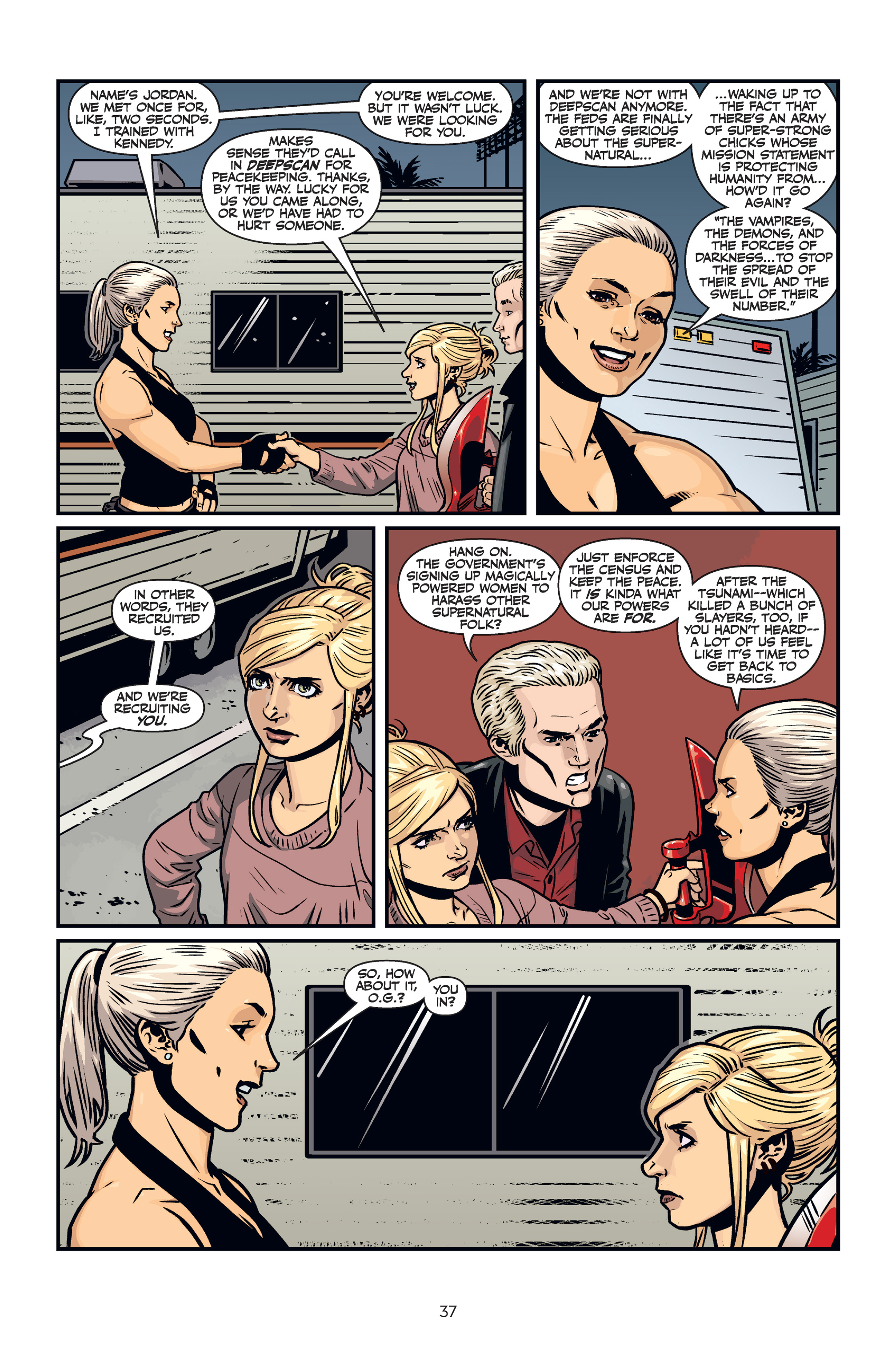 Read online Buffy the Vampire Slayer Season 11 comic -  Issue # _Library Edition (Part 1) - 38