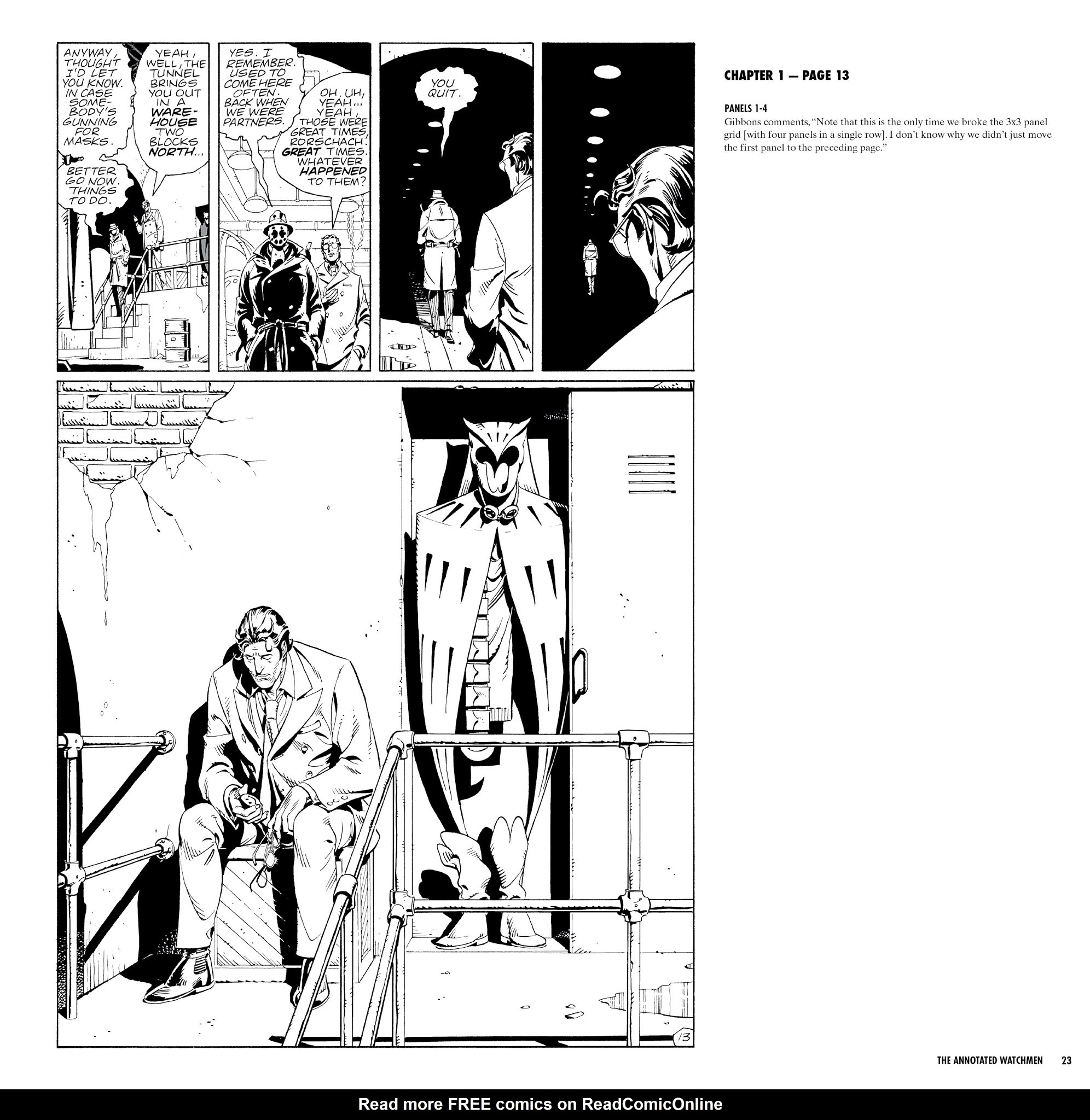 Read online Watchmen: The Annotated Edition comic -  Issue # TPB - 23