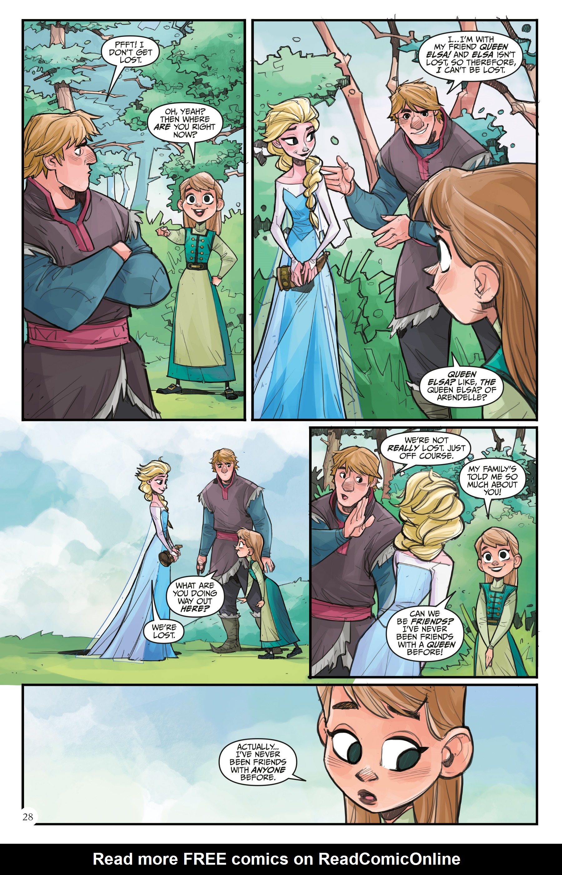 Read online Disney Frozen: Reunion Road comic -  Issue # _TPB - 27