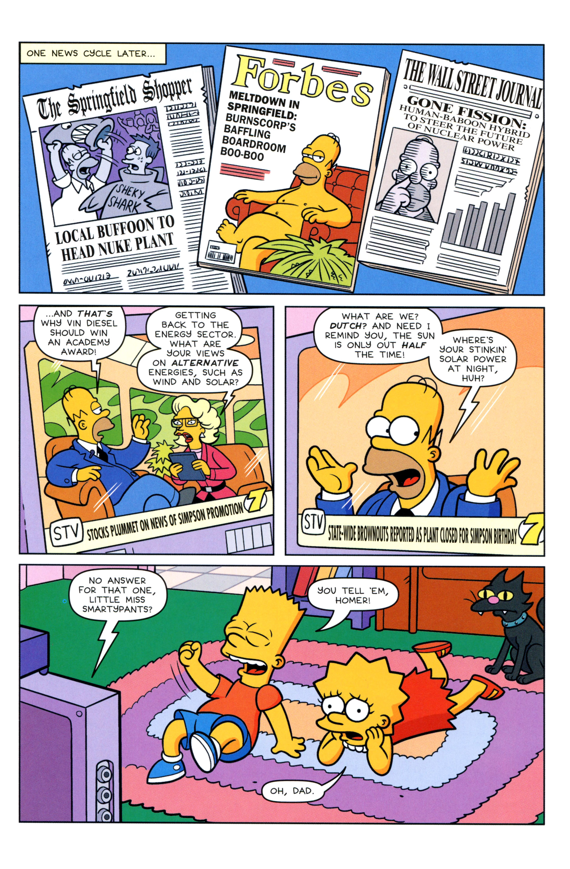 Read online Simpsons Comics comic -  Issue #205 - 20