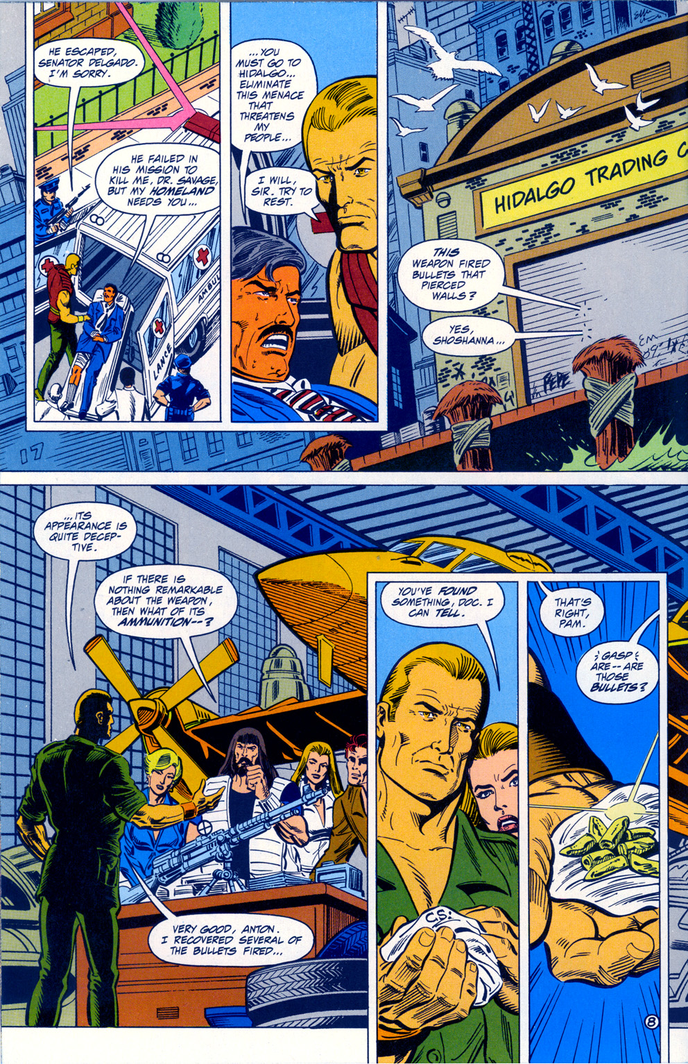 Read online Doc Savage (1988) comic -  Issue #9 - 10