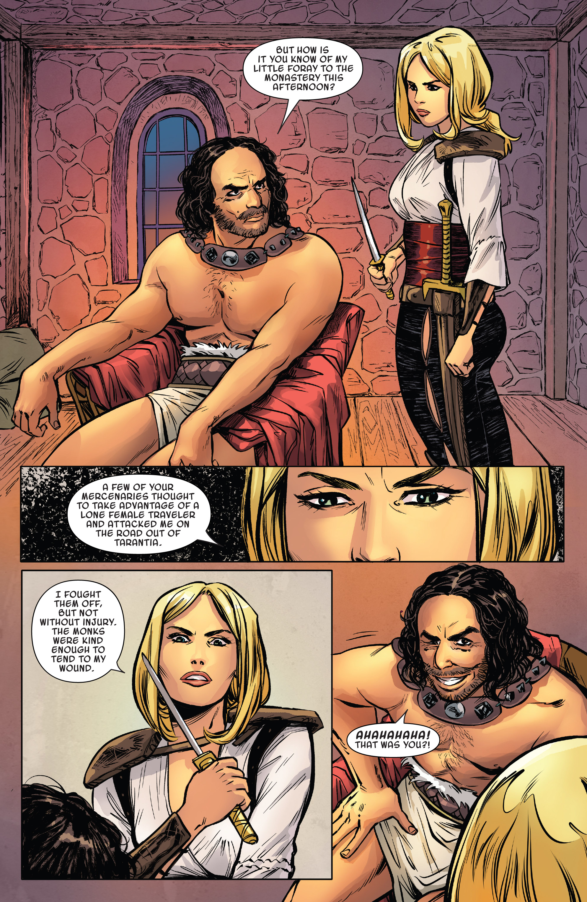 Read online Age of Conan: Valeria comic -  Issue #4 - 12