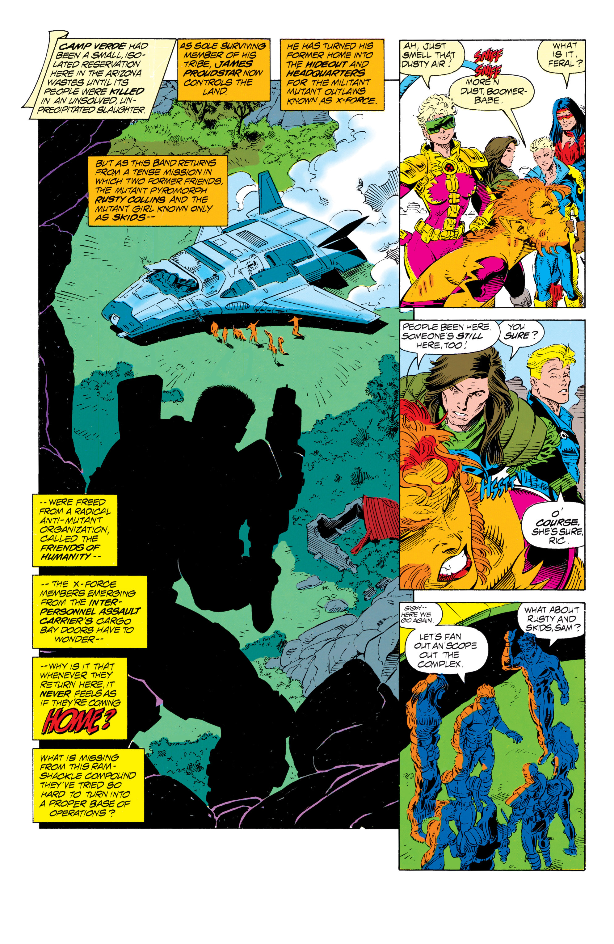 Read online X-Force (1991) comic -  Issue #25 - 4