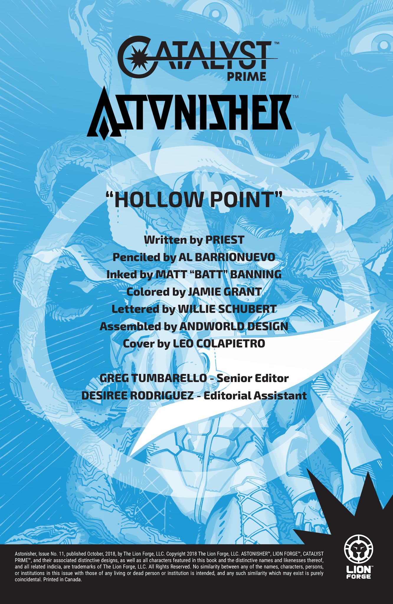 Read online Astonisher comic -  Issue #11 - 2