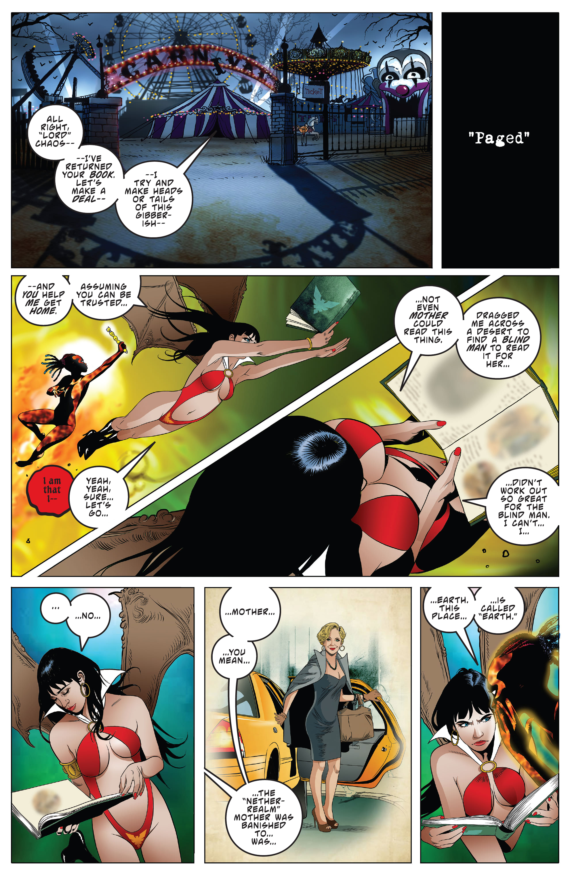 Read online Vampirella: Year One comic -  Issue #6 - 21