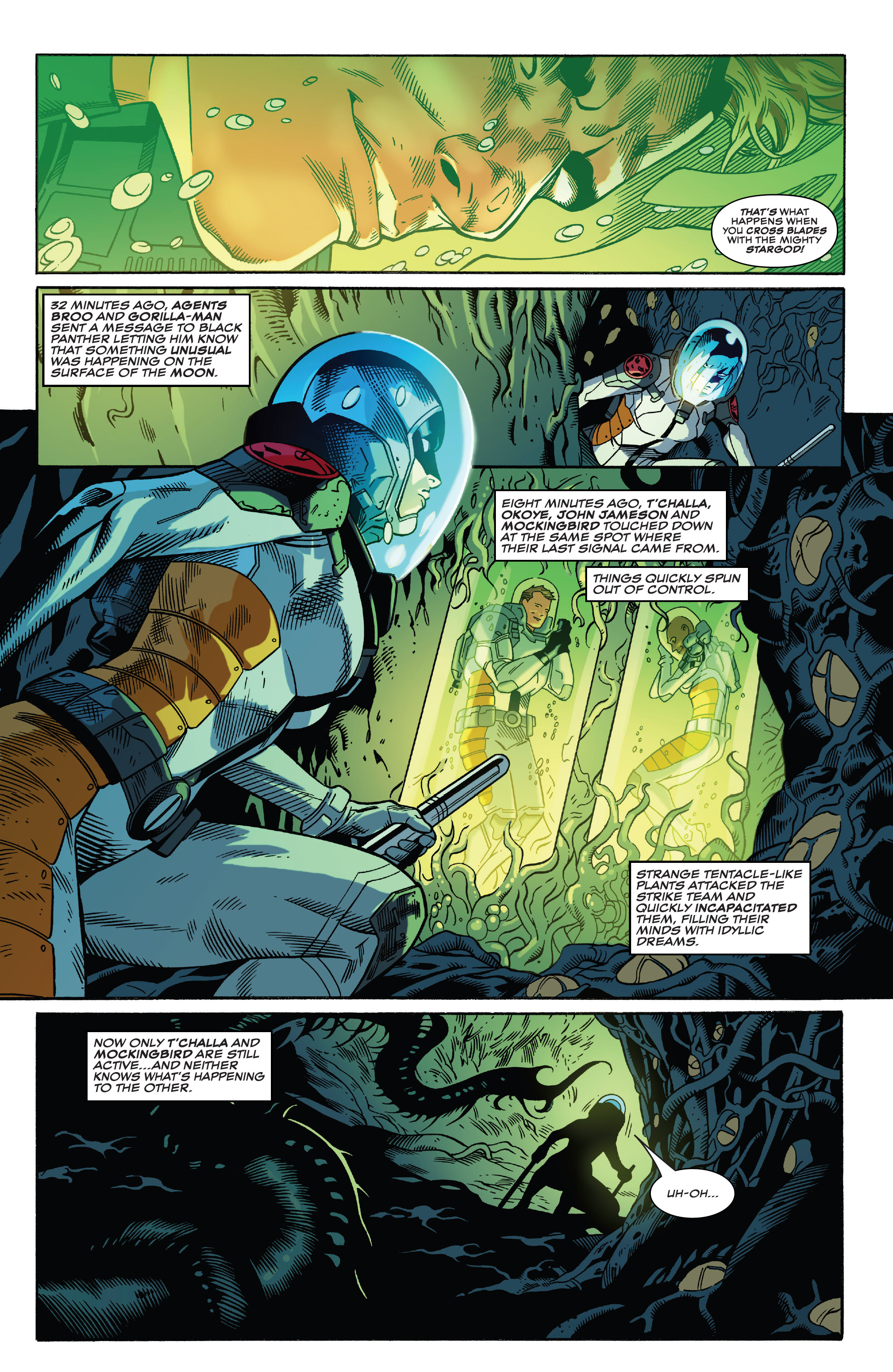 Read online Black Panther and the Agents of Wakanda comic -  Issue #4 - 6