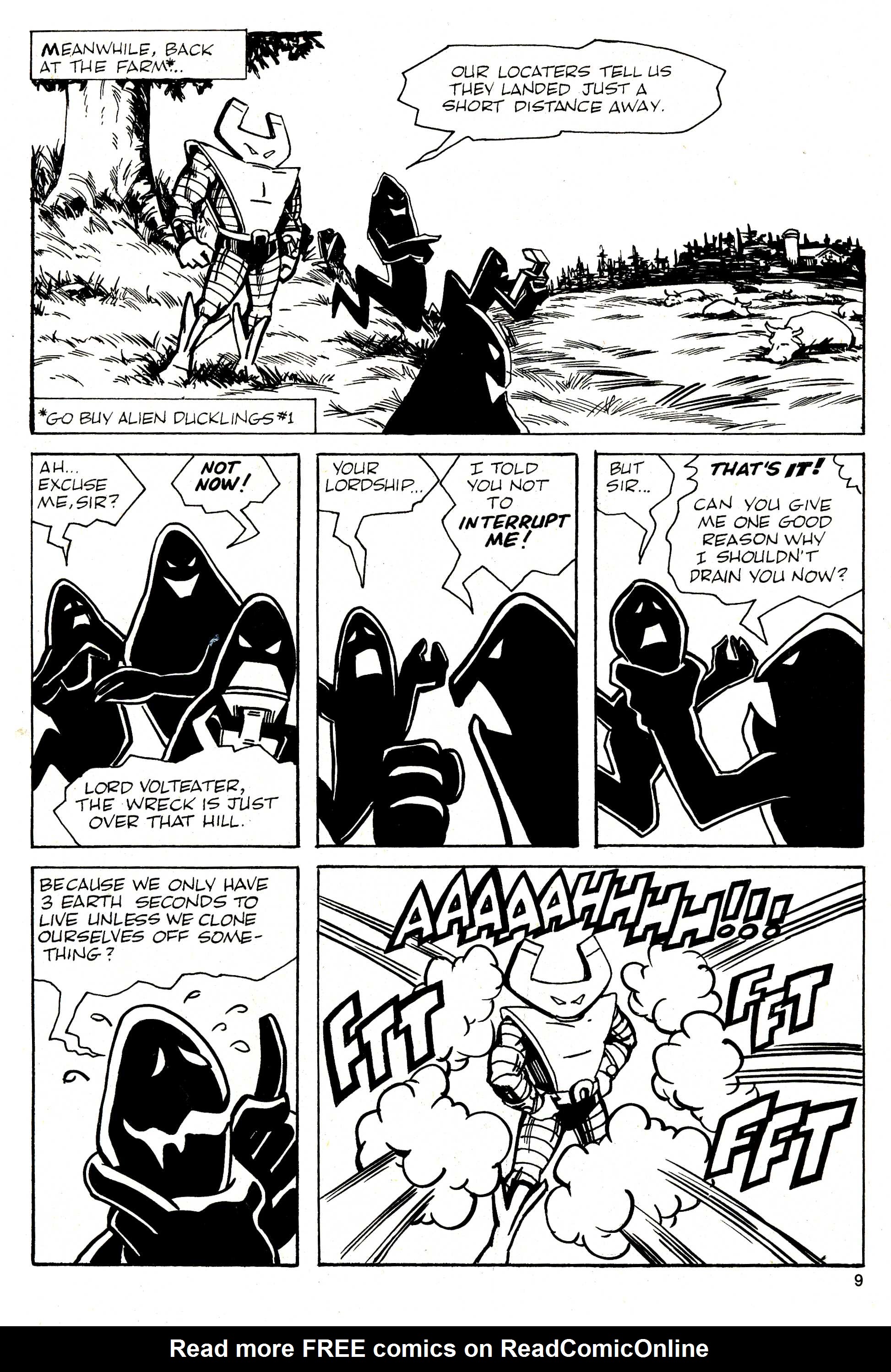 Read online Alien Ducklings comic -  Issue #2 - 11