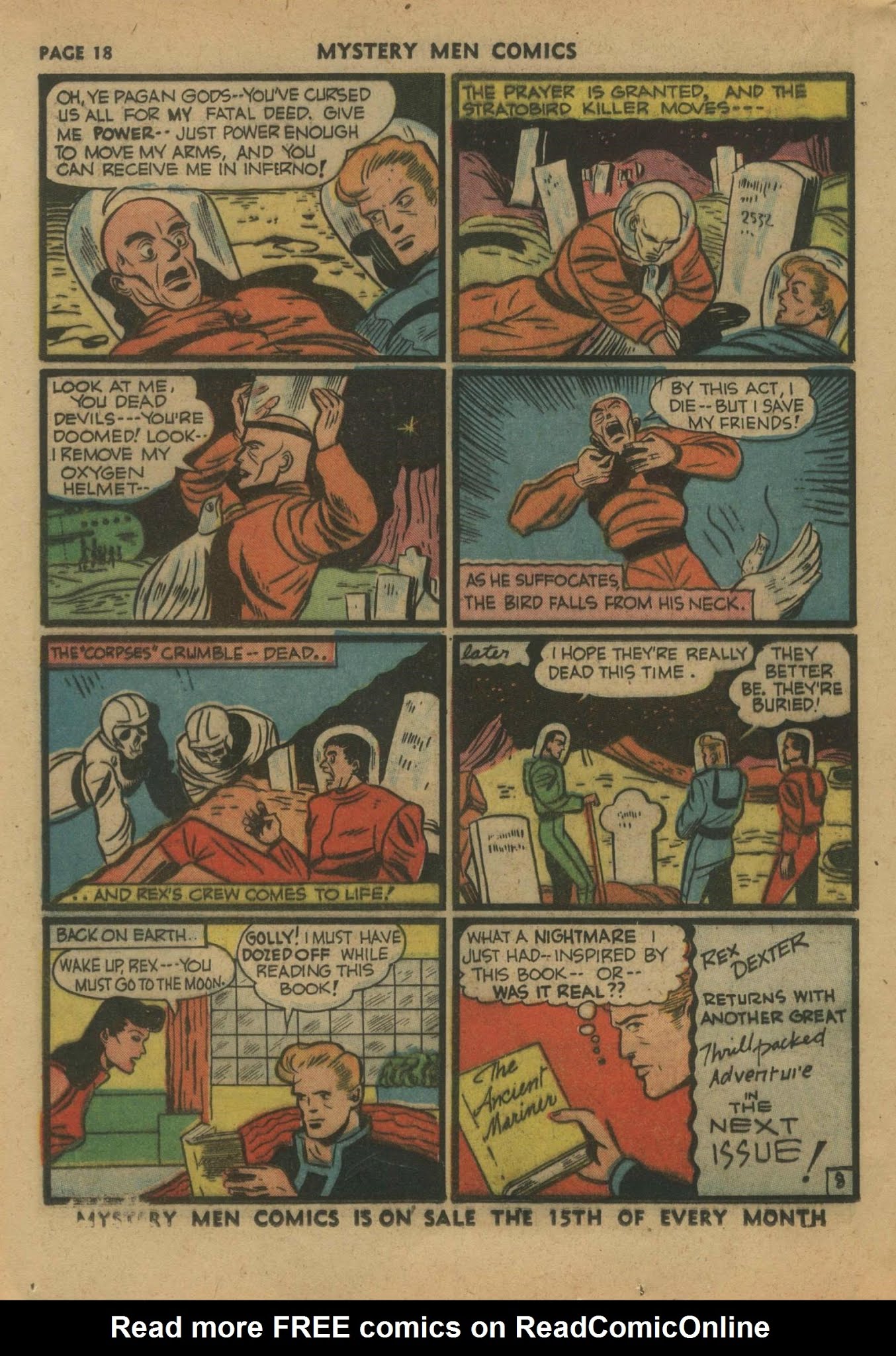 Read online Mystery Men Comics comic -  Issue #21 - 20