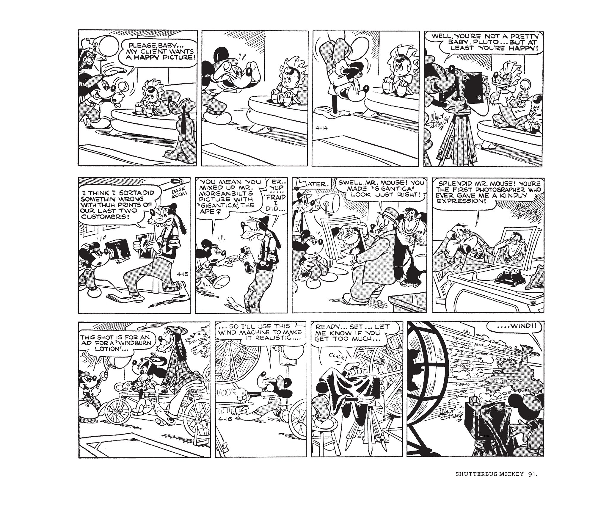 Read online Walt Disney's Mickey Mouse by Floyd Gottfredson comic -  Issue # TPB 9 (Part 1) - 91