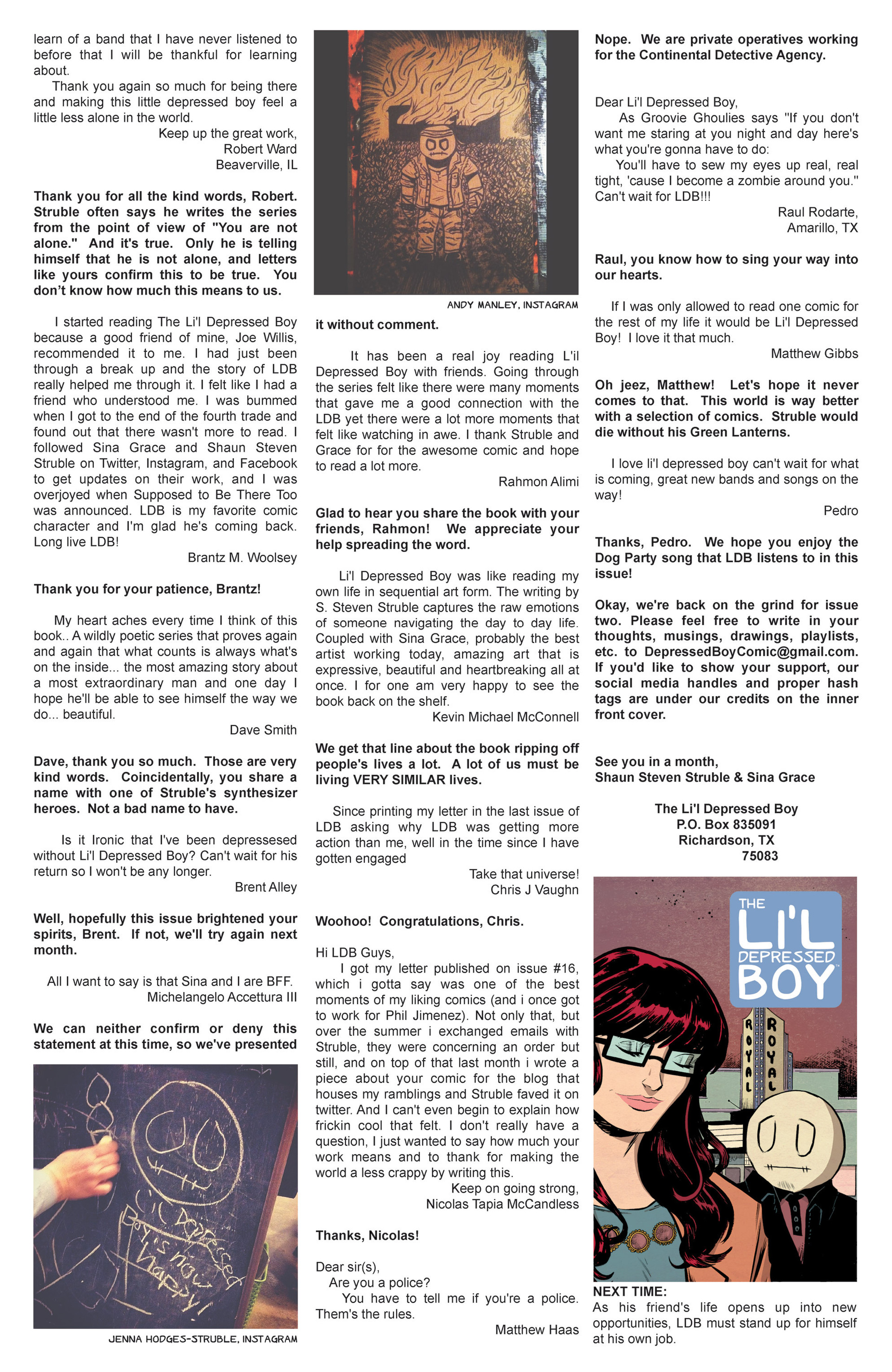 Read online The Li'l Depressed Boy: Supposed to Be There Too comic -  Issue #1 - 24