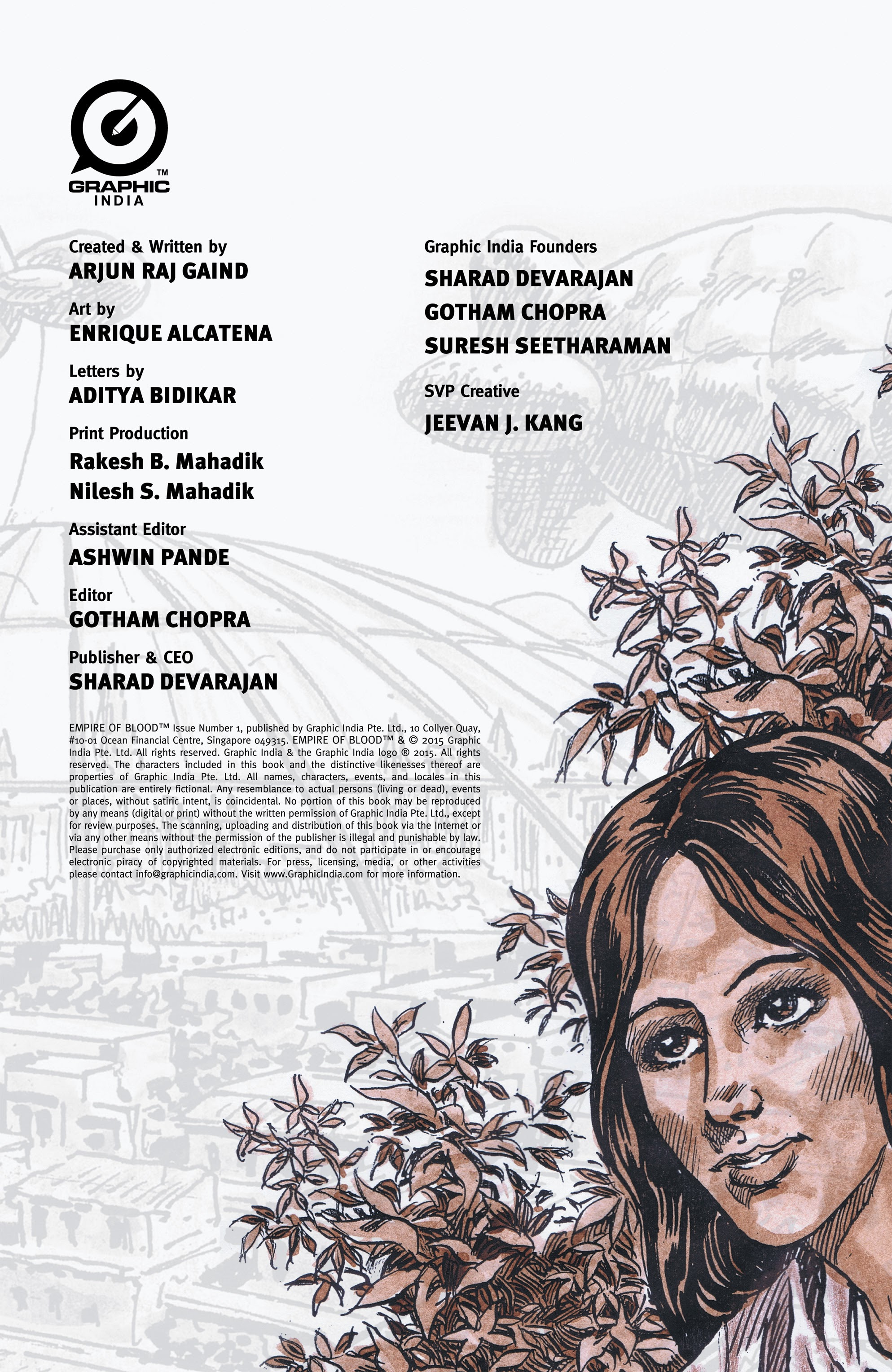 Read online Empire of Blood comic -  Issue #1 - 2