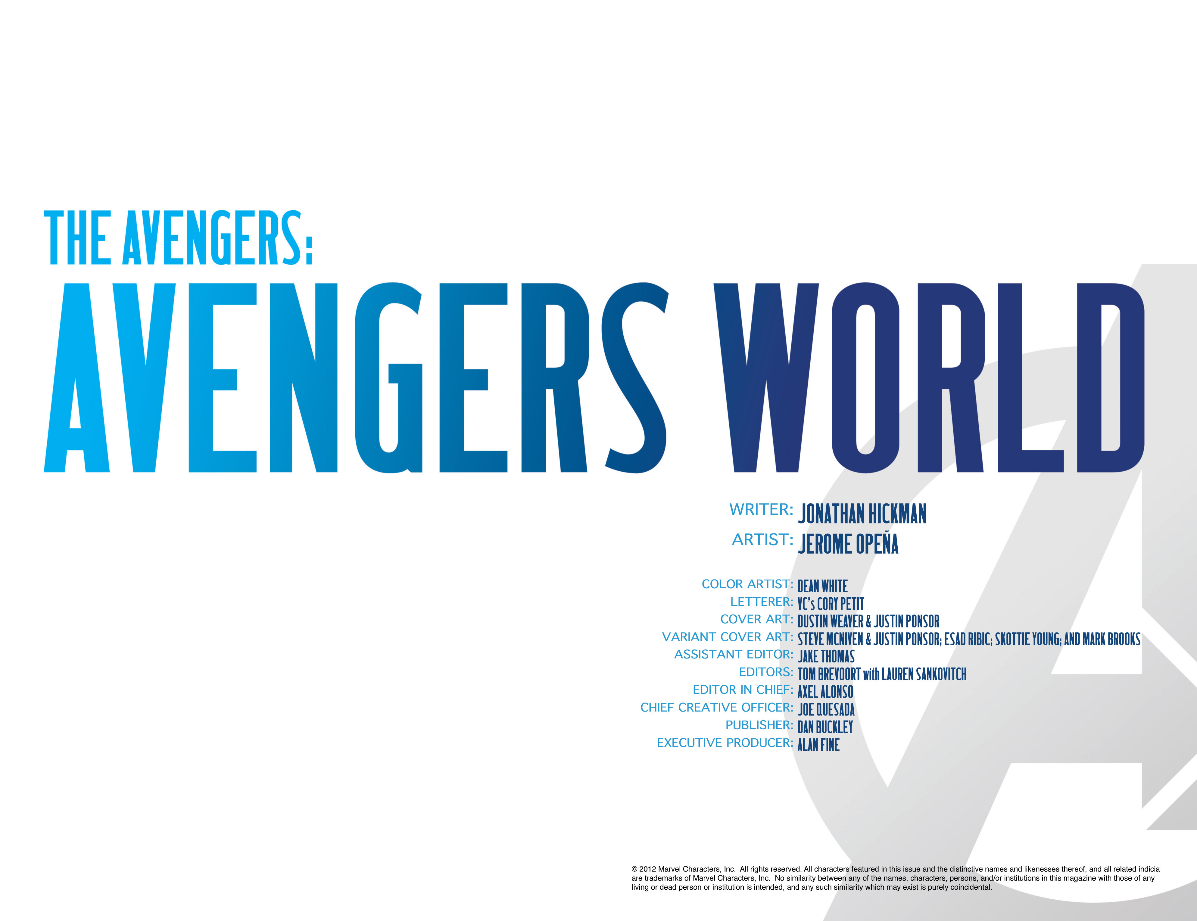 Read online Avengers by Jonathan Hickman Omnibus comic -  Issue # TPB 1 (Part 1) - 11