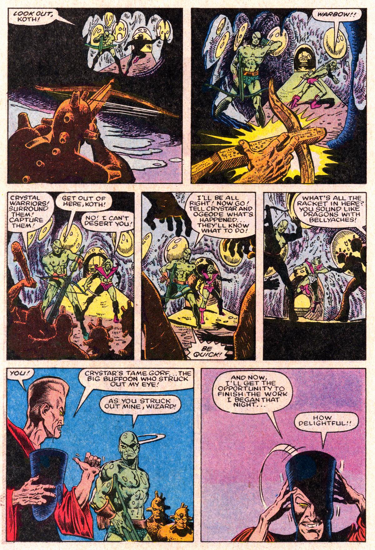 Read online The Saga of Crystar, Crystal Warrior comic -  Issue #5 - 19