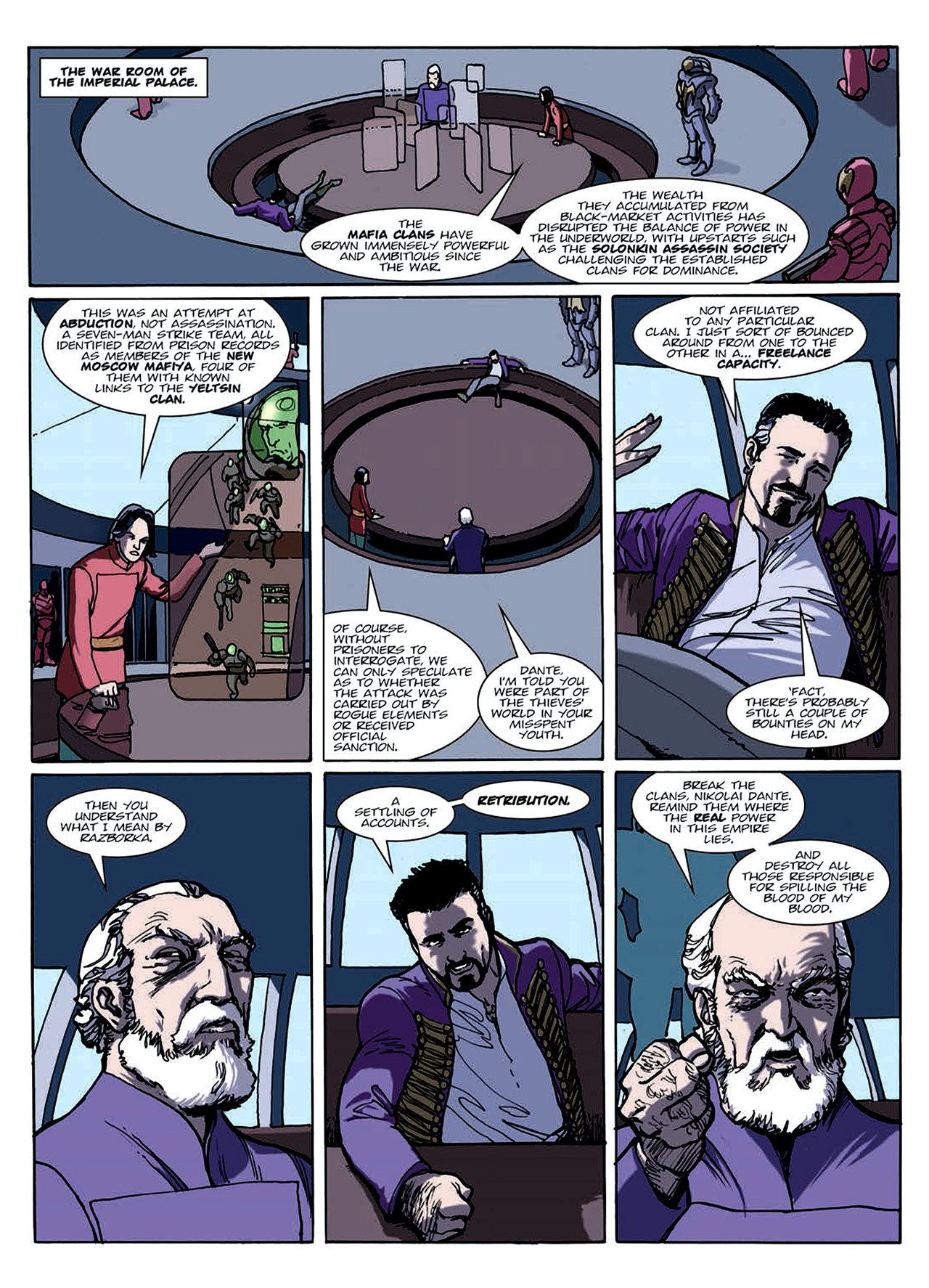 Read online Nikolai Dante comic -  Issue # TPB 8 - 112